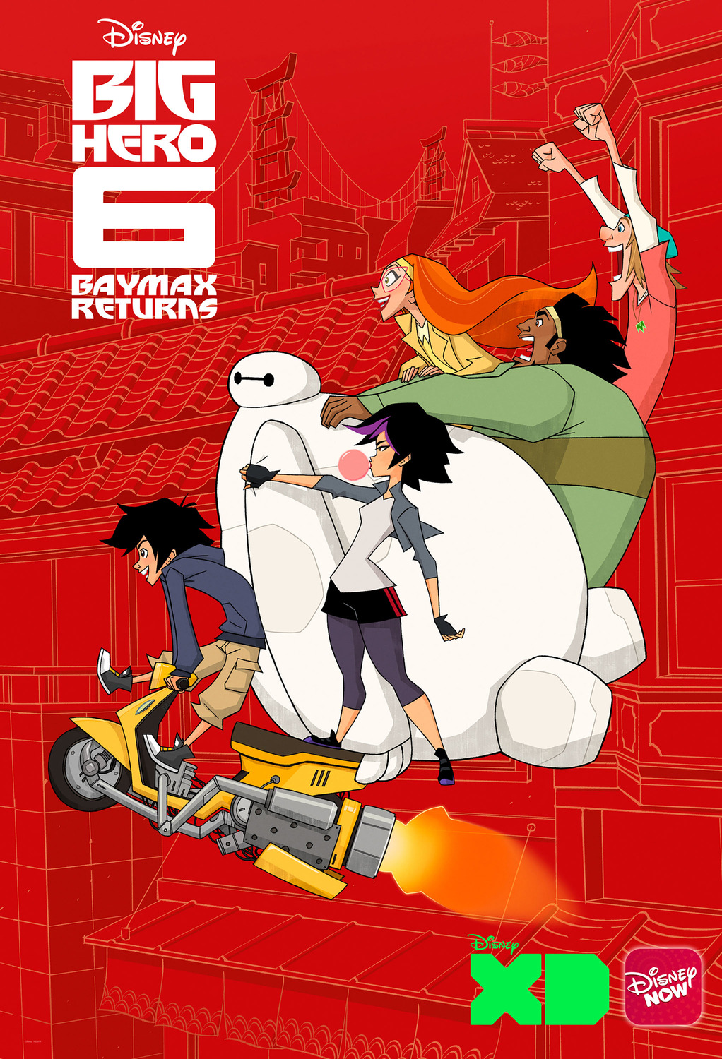 Extra Large TV Poster Image for Big Hero 6 The Series (#2 of 3)