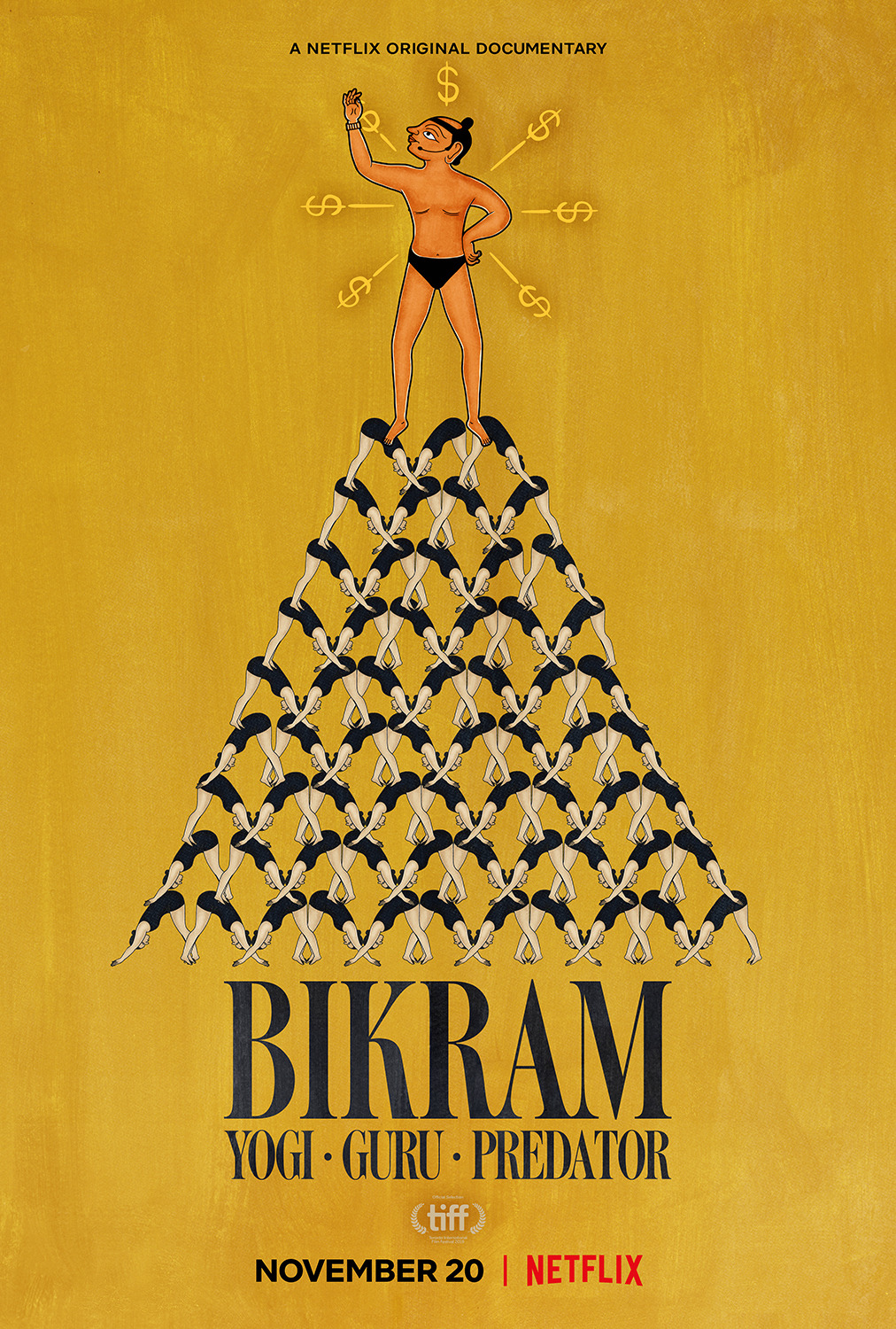 Extra Large TV Poster Image for Bikram: Yogi, Guru, Predator 