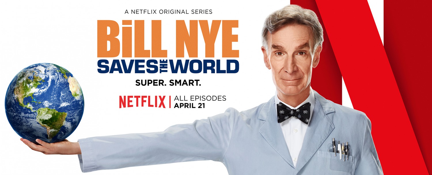 Extra Large TV Poster Image for Bill Nye Saves the World (#2 of 2)