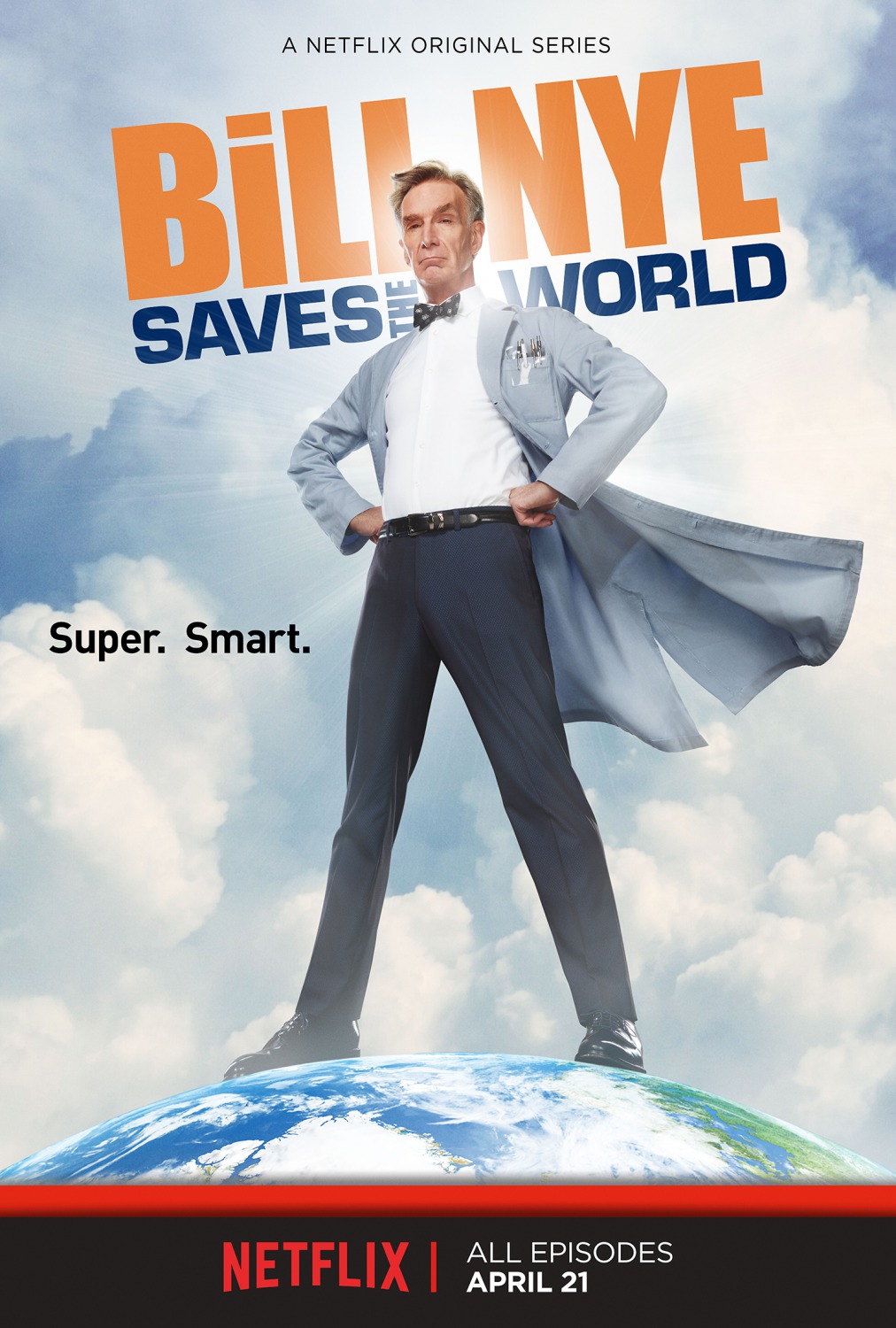 Extra Large TV Poster Image for Bill Nye Saves the World (#1 of 2)