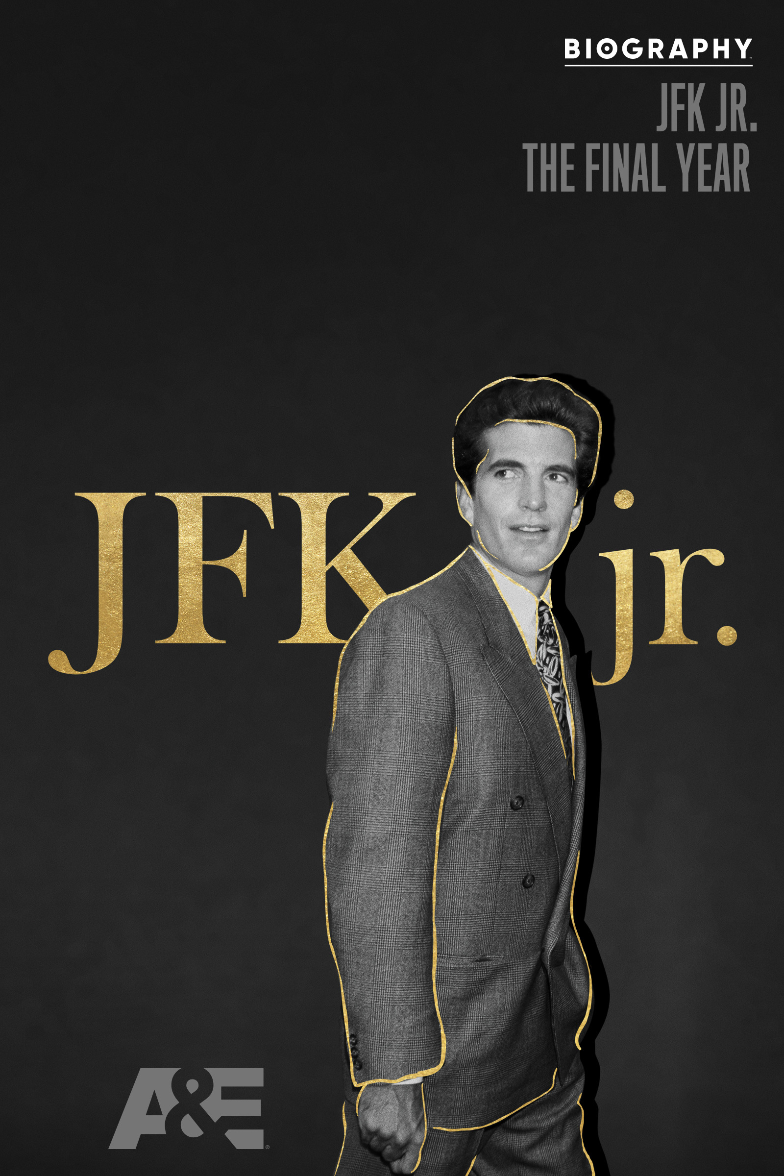 Mega Sized TV Poster Image for Biography: JFK Jr. The Final Year 