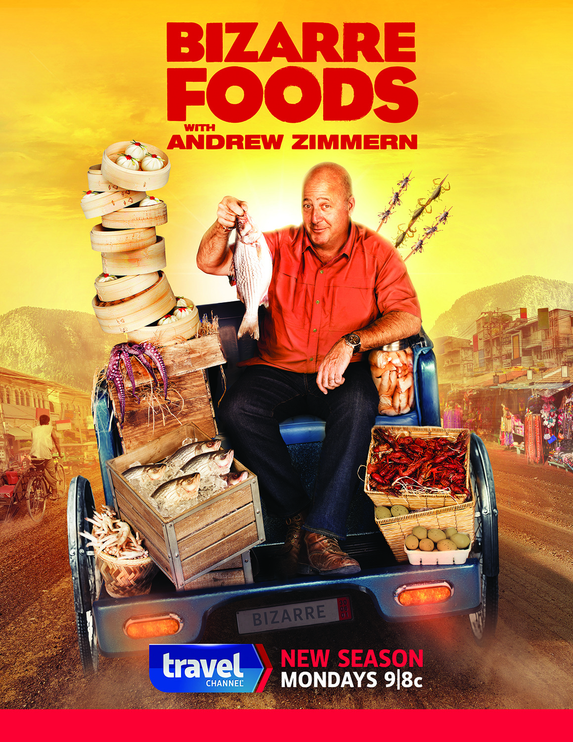 Extra Large TV Poster Image for Bizarre Foods with Andrew Zimmern (#1 of 10)