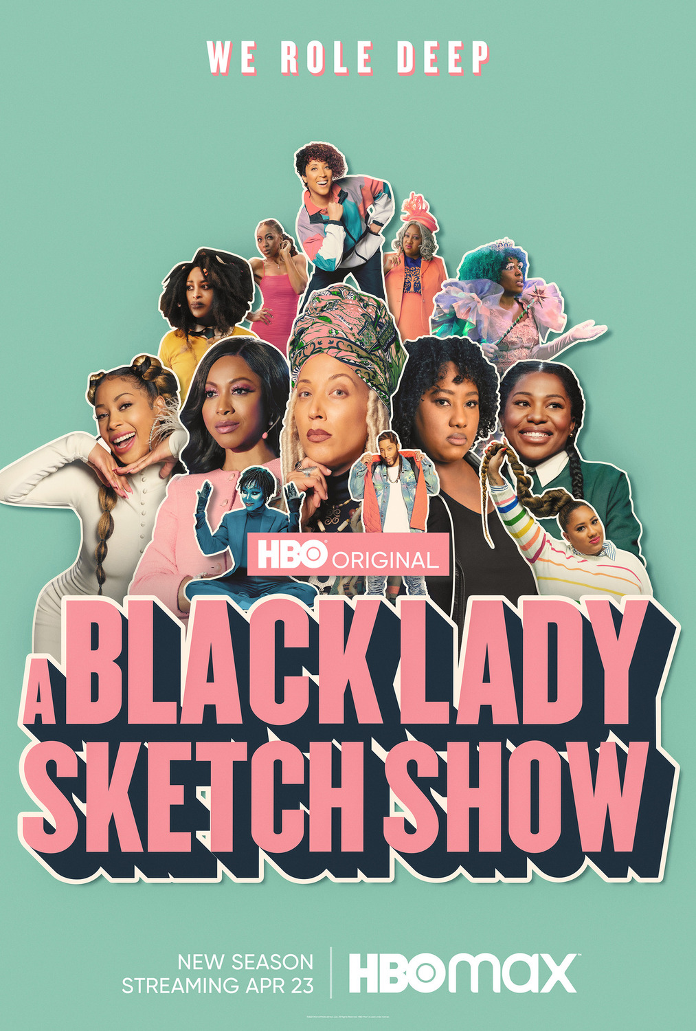 Extra Large TV Poster Image for A Black Lady Sketch Show (#3 of 5)