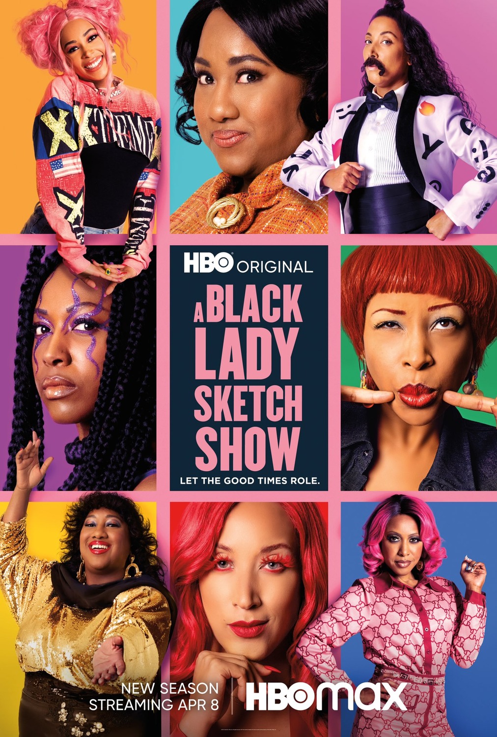 Extra Large TV Poster Image for A Black Lady Sketch Show (#4 of 5)