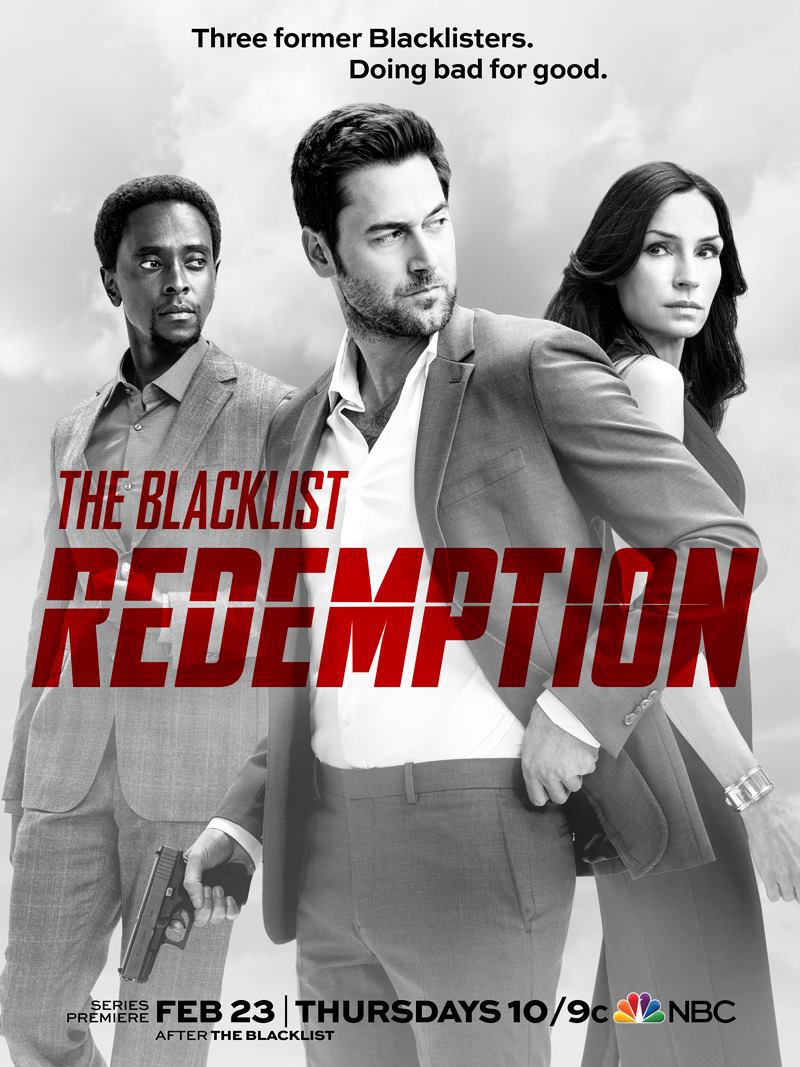 Extra Large TV Poster Image for The Blacklist: Redemption 