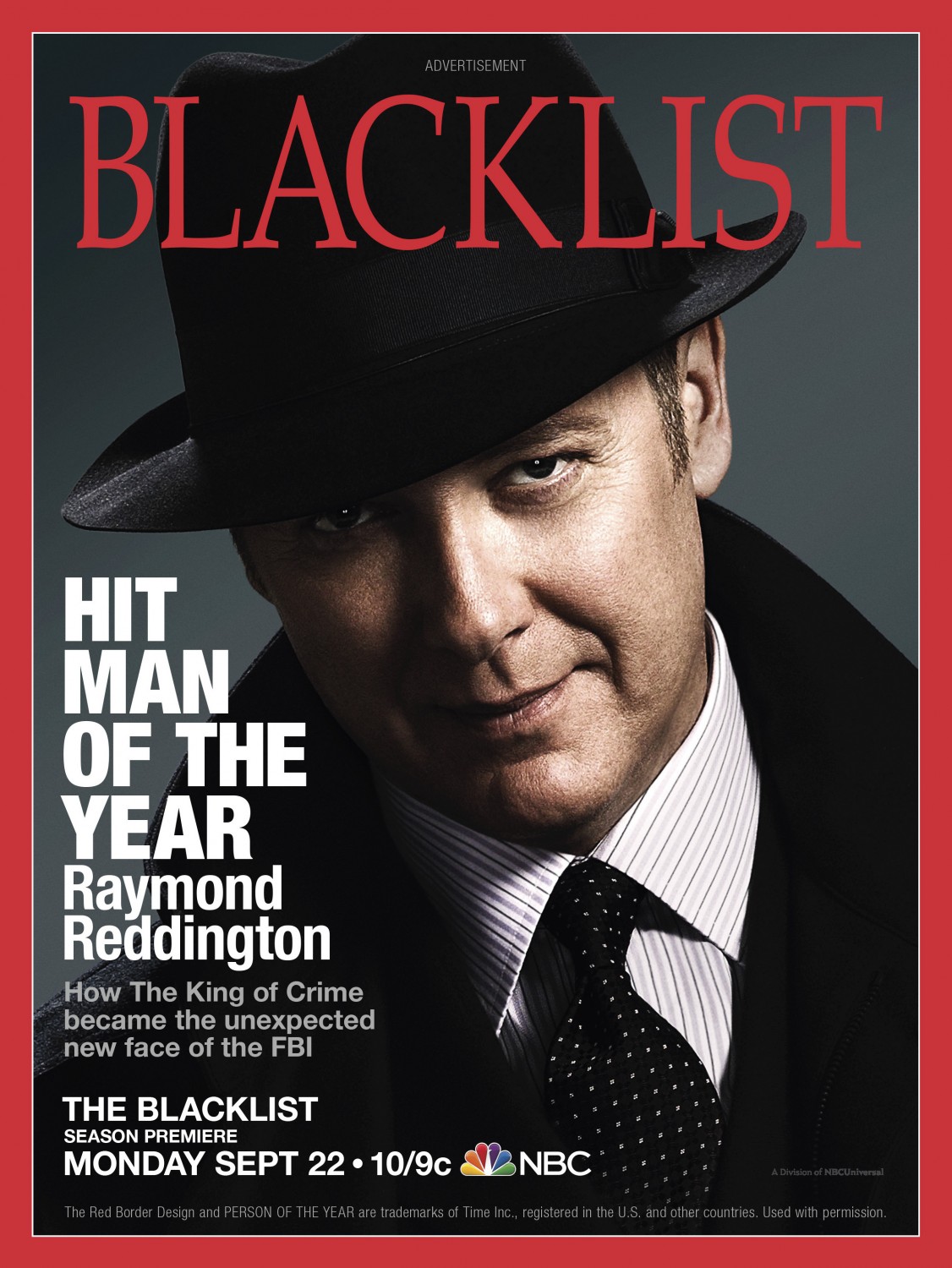 Extra Large TV Poster Image for The Blacklist (#11 of 26)
