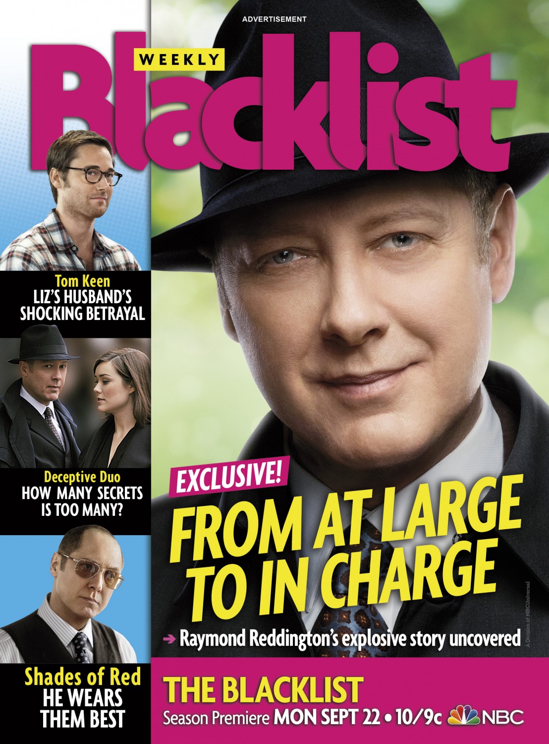 Extra Large TV Poster Image for The Blacklist (#12 of 26)