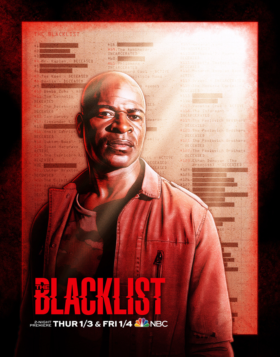Extra Large TV Poster Image for The Blacklist (#23 of 26)