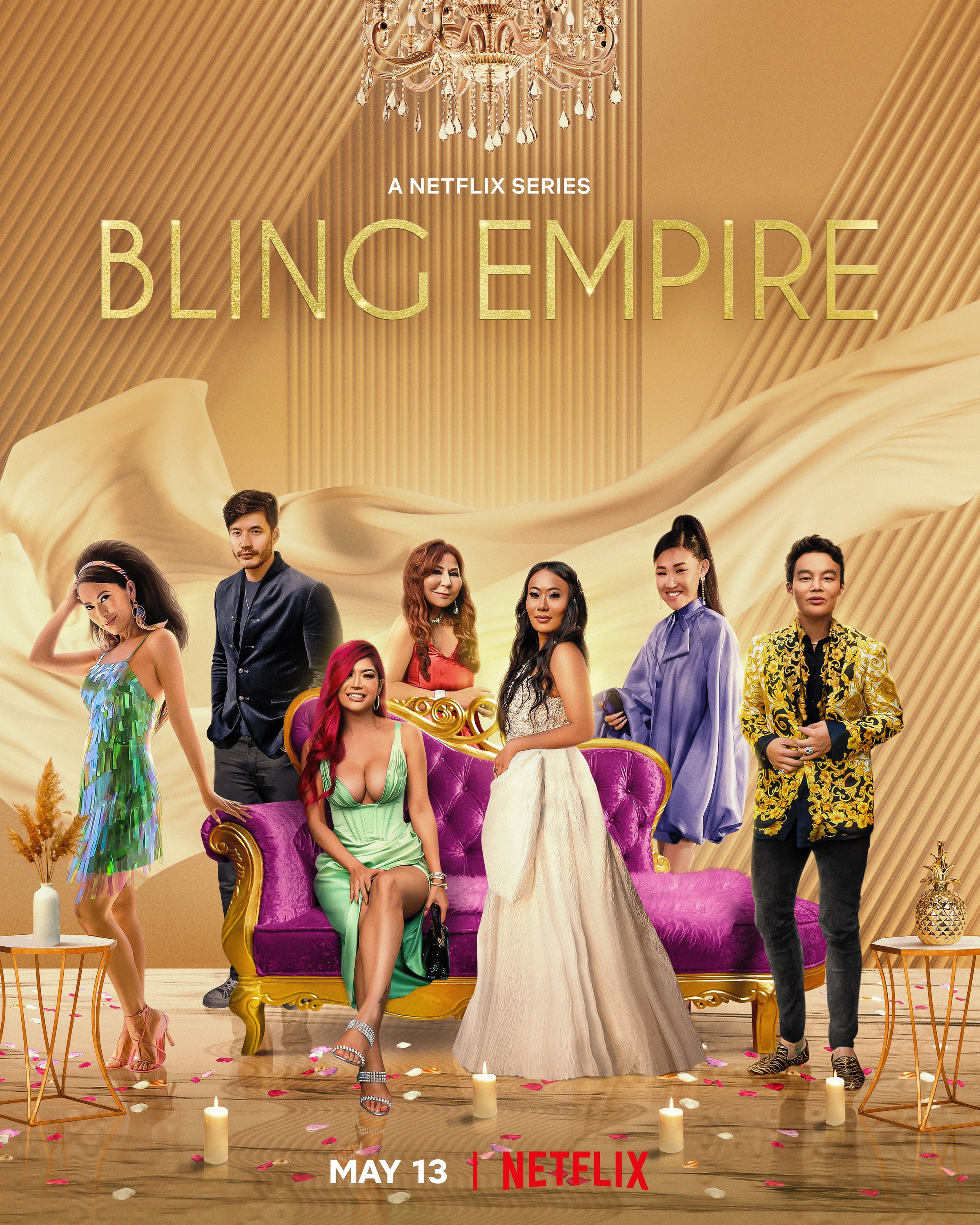 Mega Sized TV Poster Image for Bling Empire 