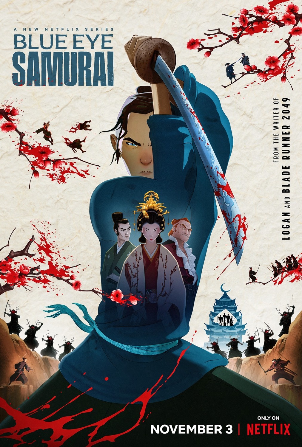 Extra Large TV Poster Image for Blue Eye Samurai (#2 of 2)