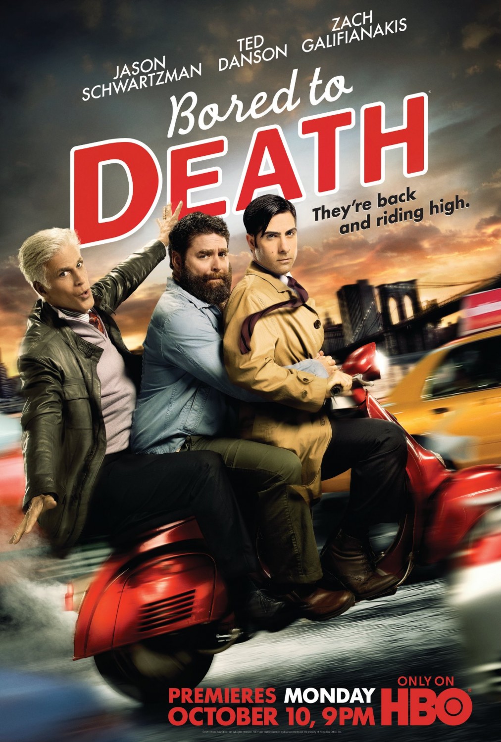 Extra Large TV Poster Image for Bored to Death (#6 of 9)