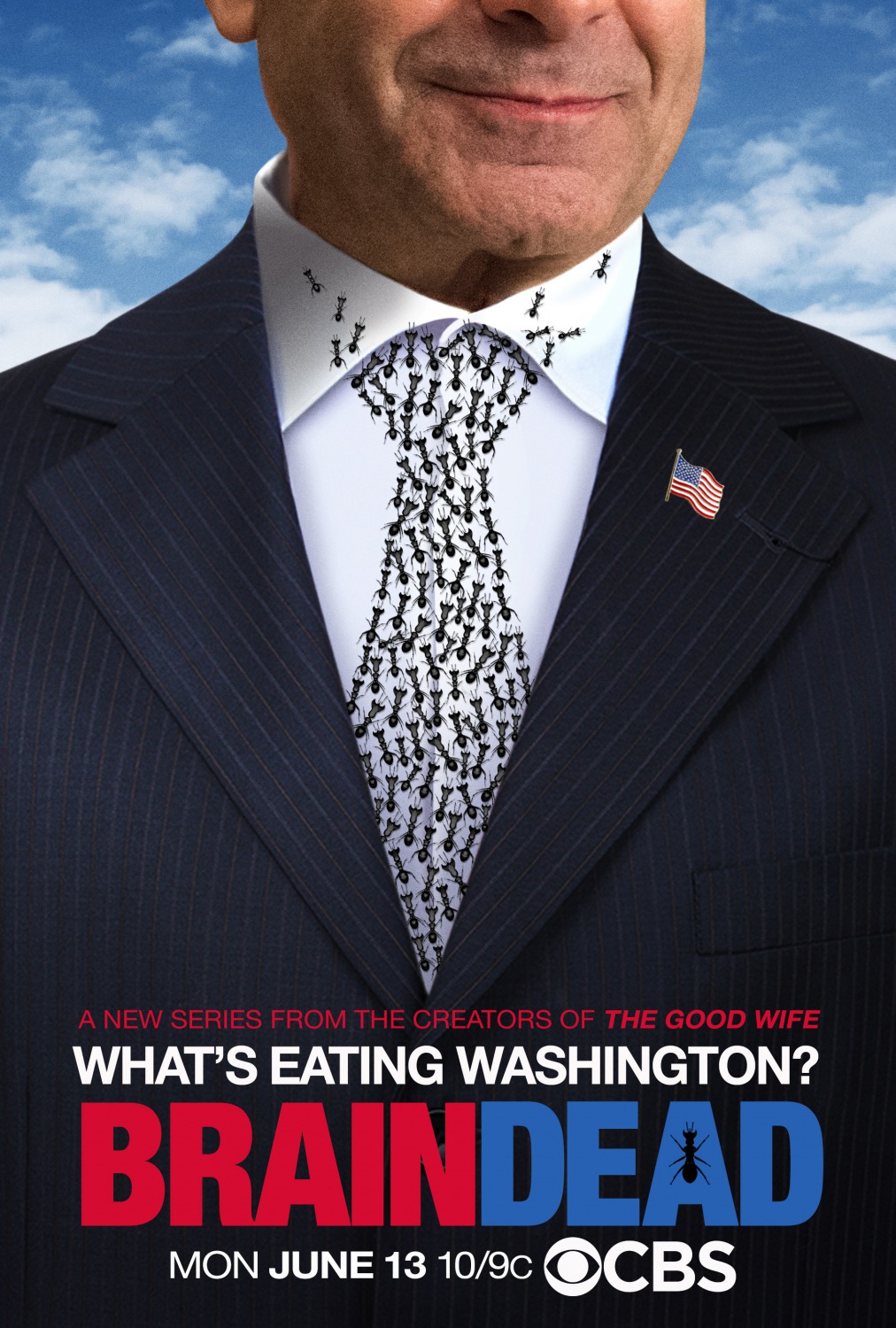 Extra Large TV Poster Image for BrainDead (#2 of 2)