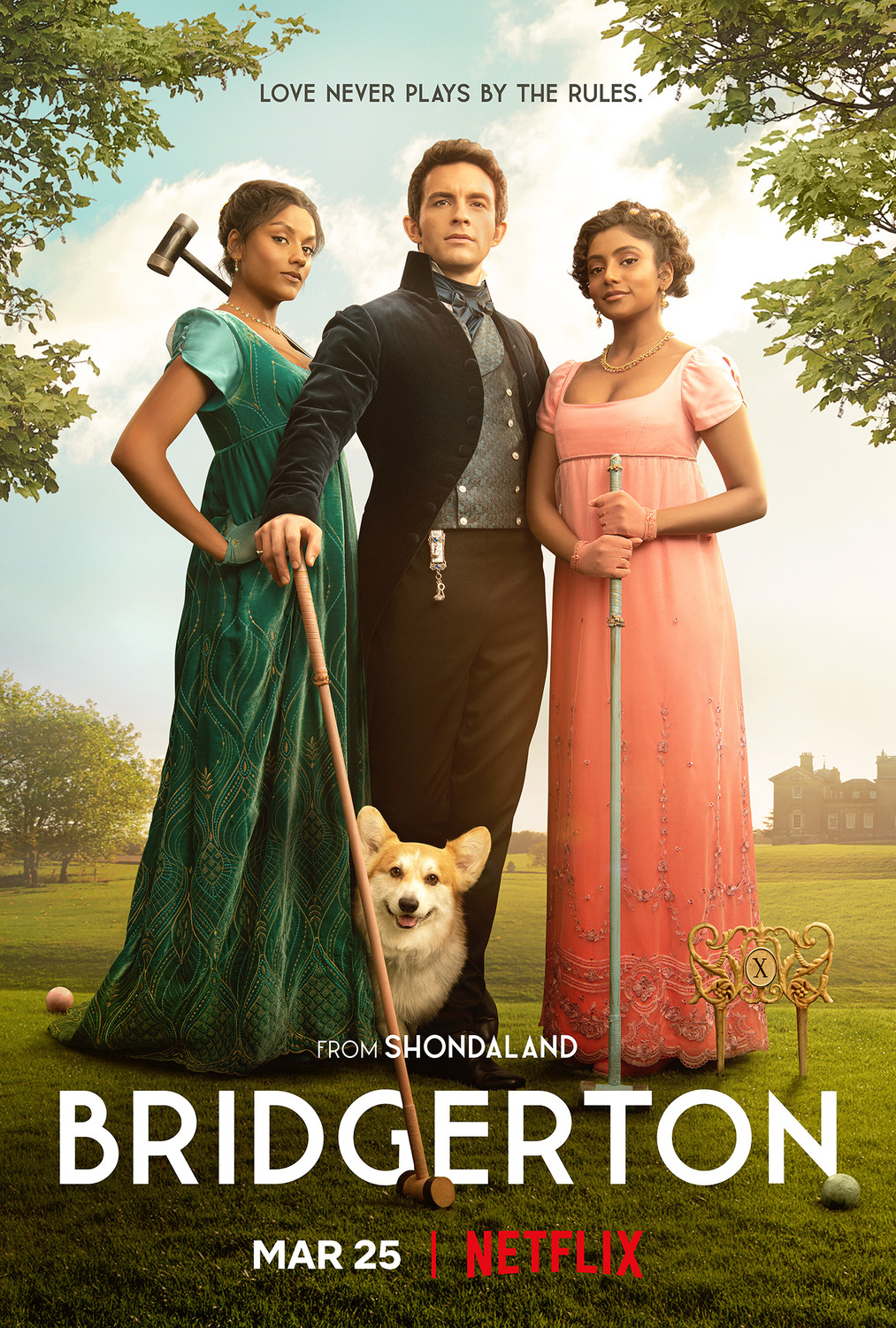 Extra Large TV Poster Image for Bridgerton (#8 of 21)