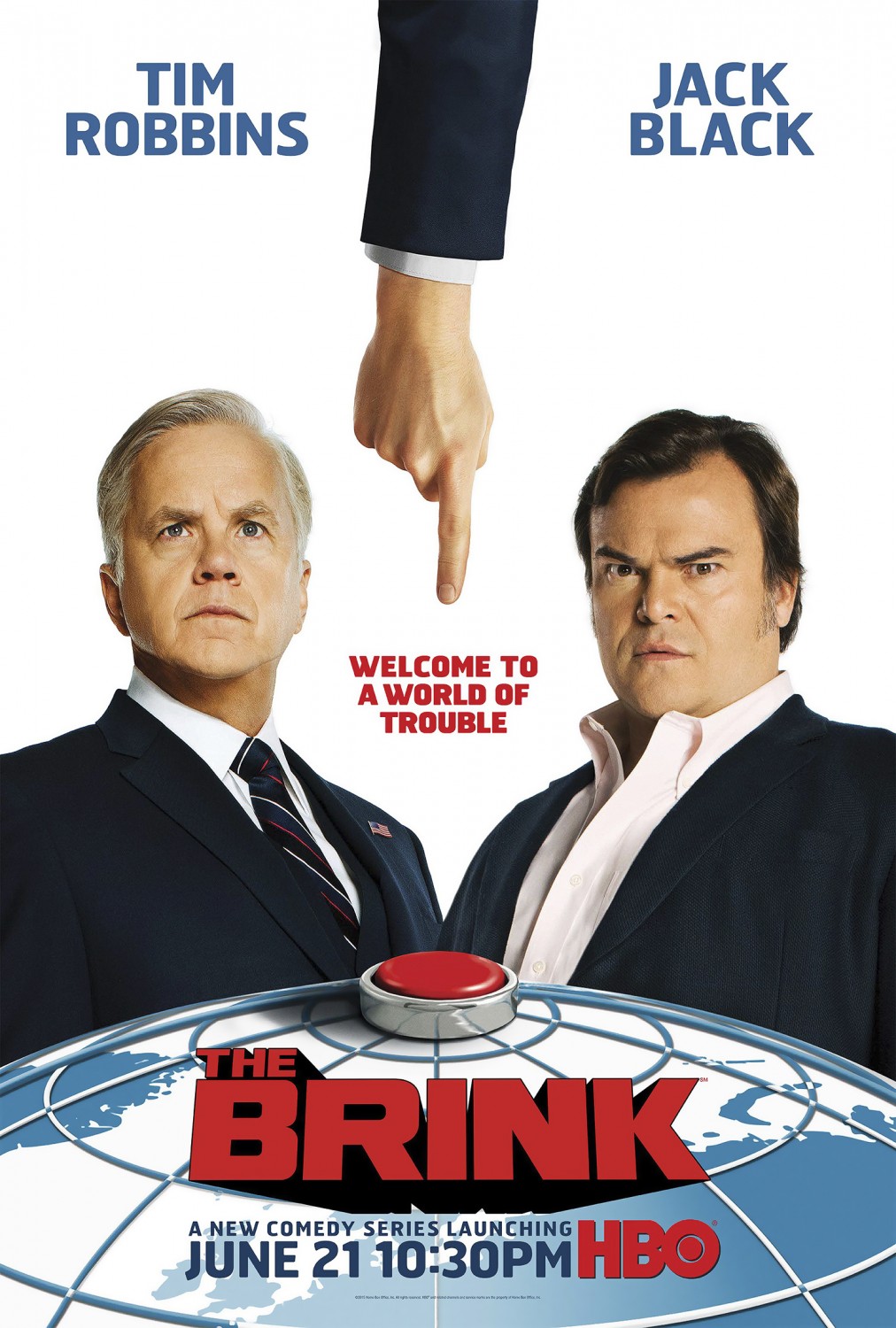 Extra Large TV Poster Image for The Brink 