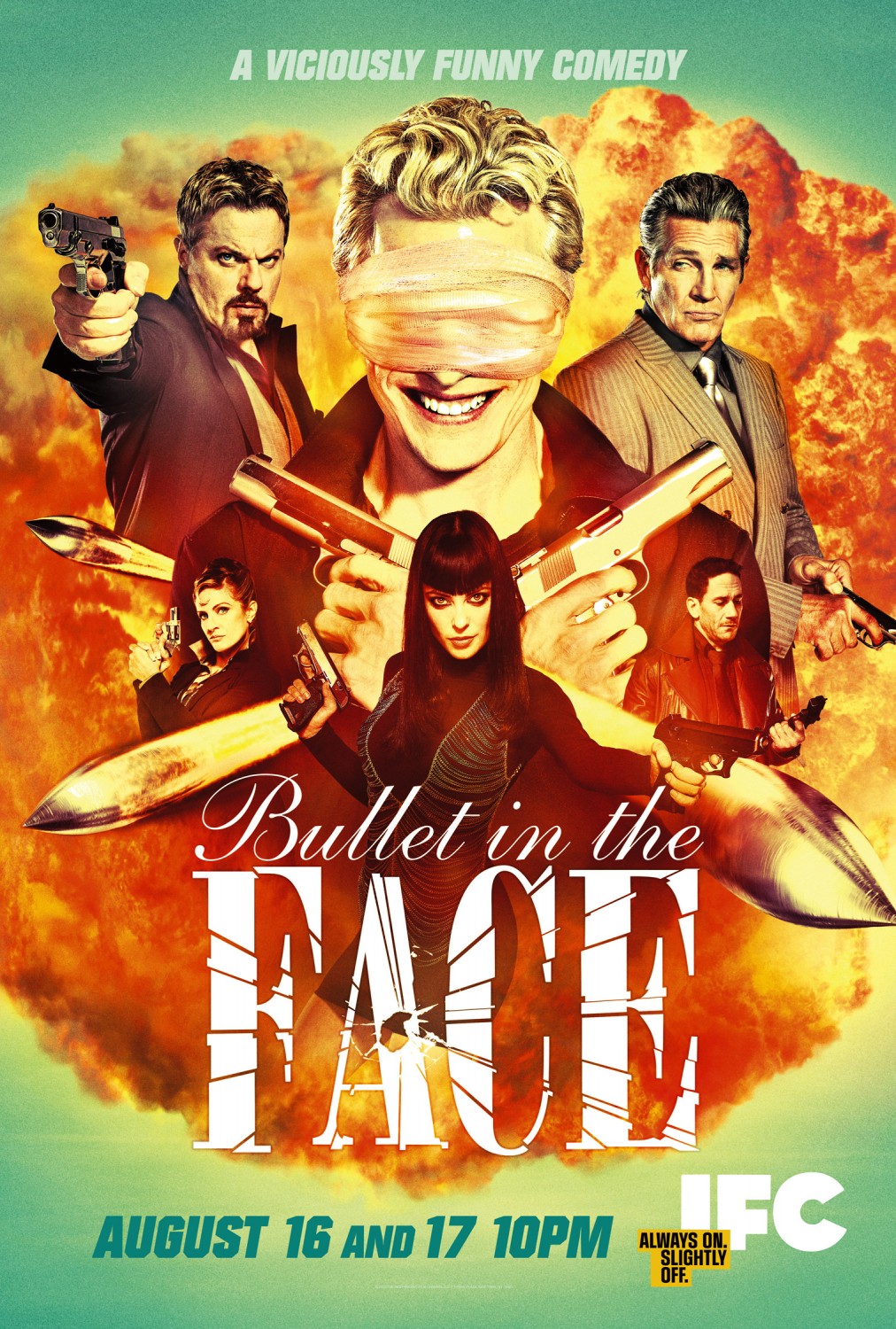 Extra Large TV Poster Image for Bullet in the Face (#8 of 8)
