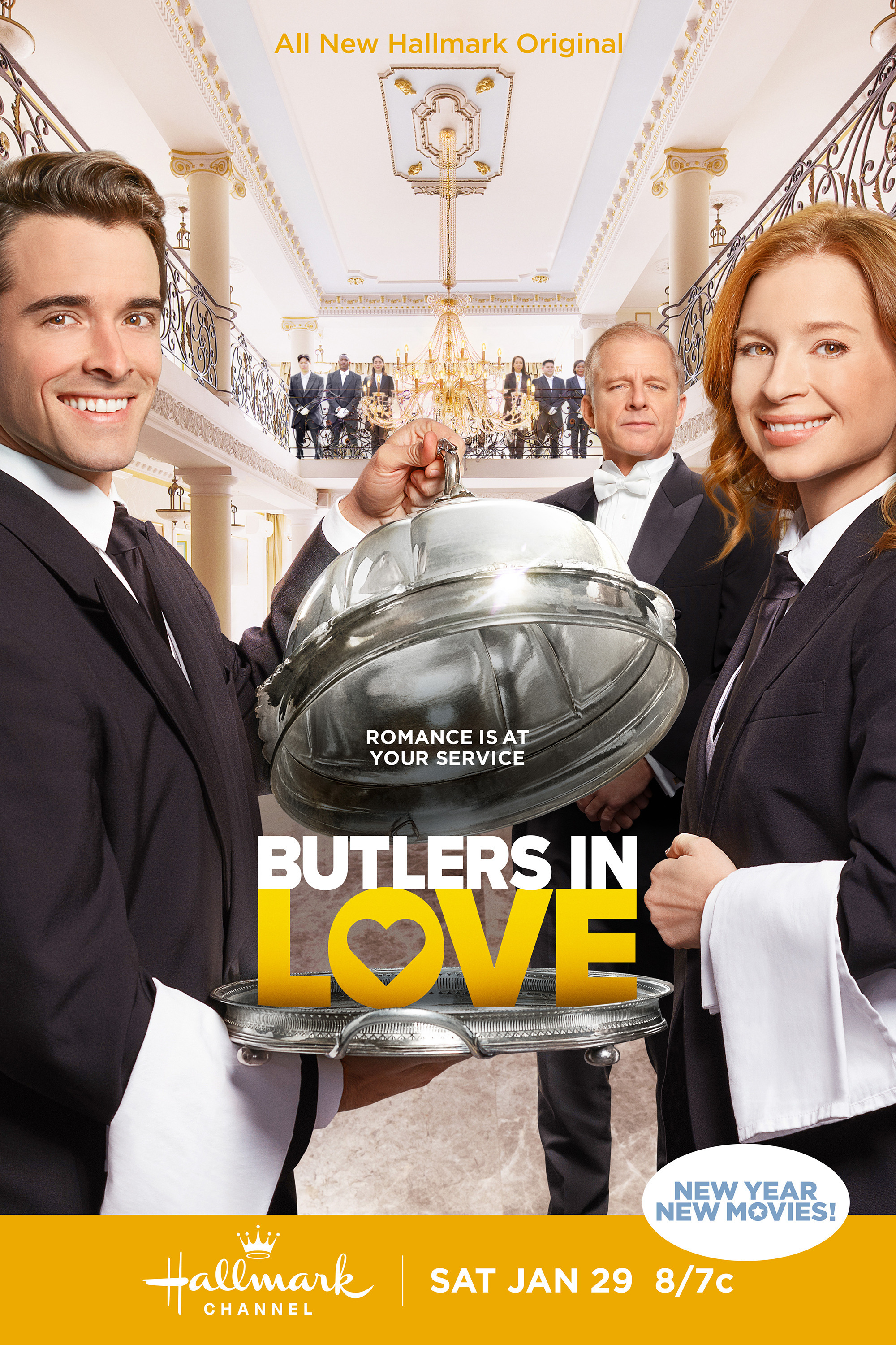 Mega Sized TV Poster Image for Butlers in Love 