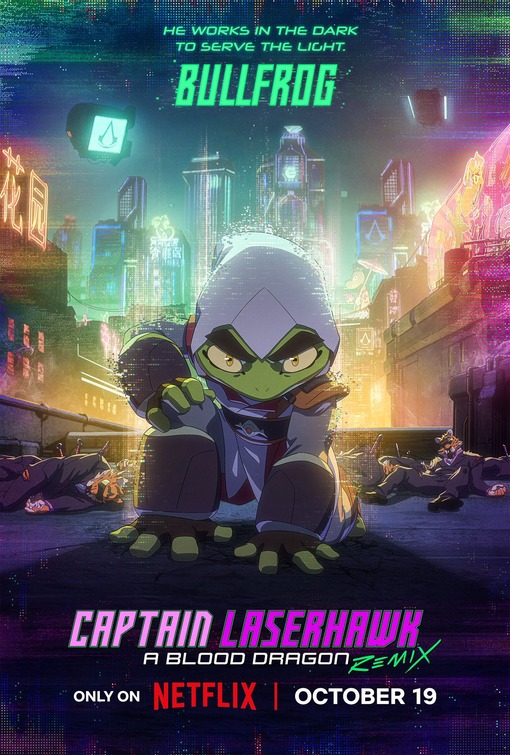 Captain Laserhawk: A Blood Dragon Remix Movie Poster