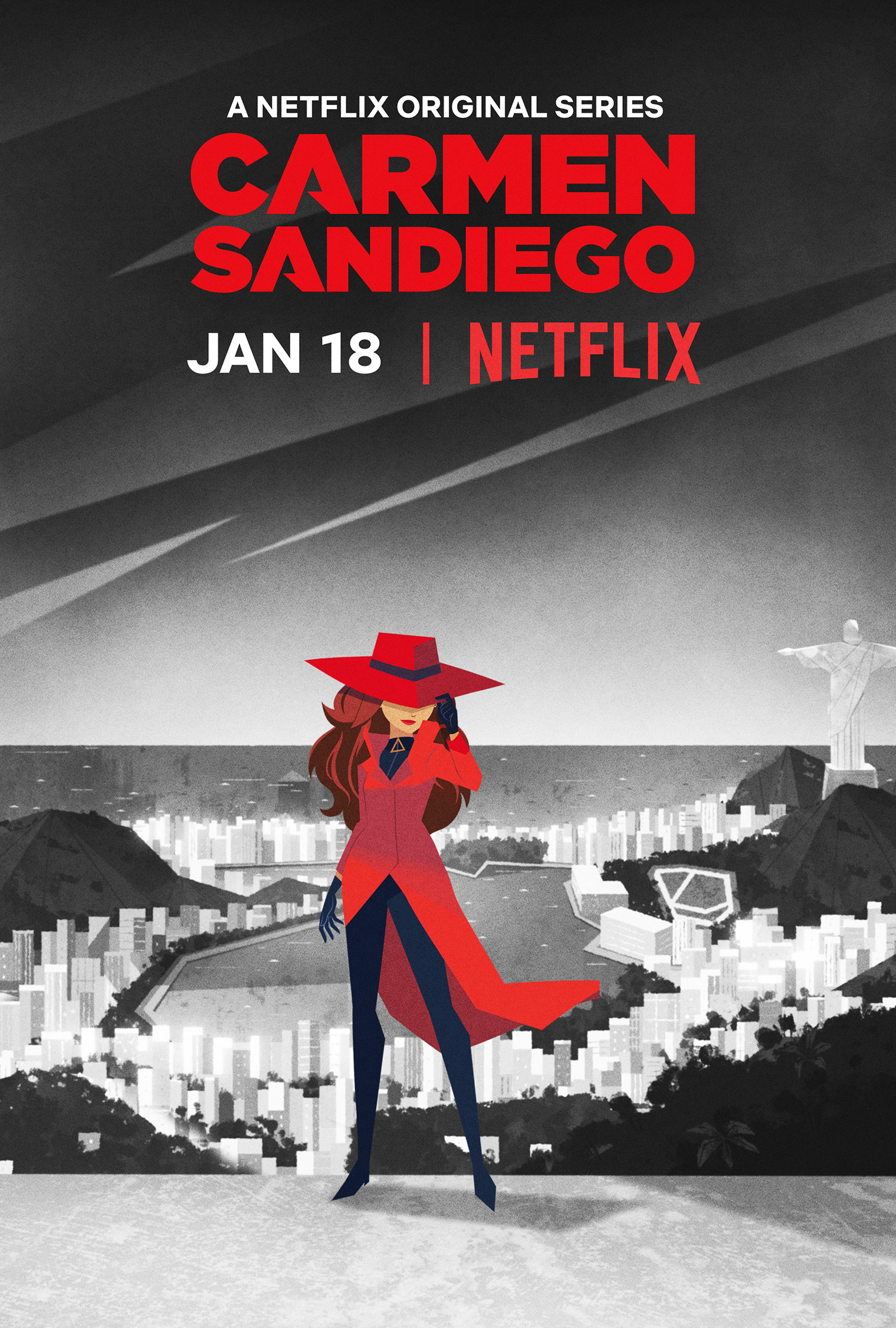 Mega Sized Movie Poster Image for Carmen Sandiego (#2 of 3)