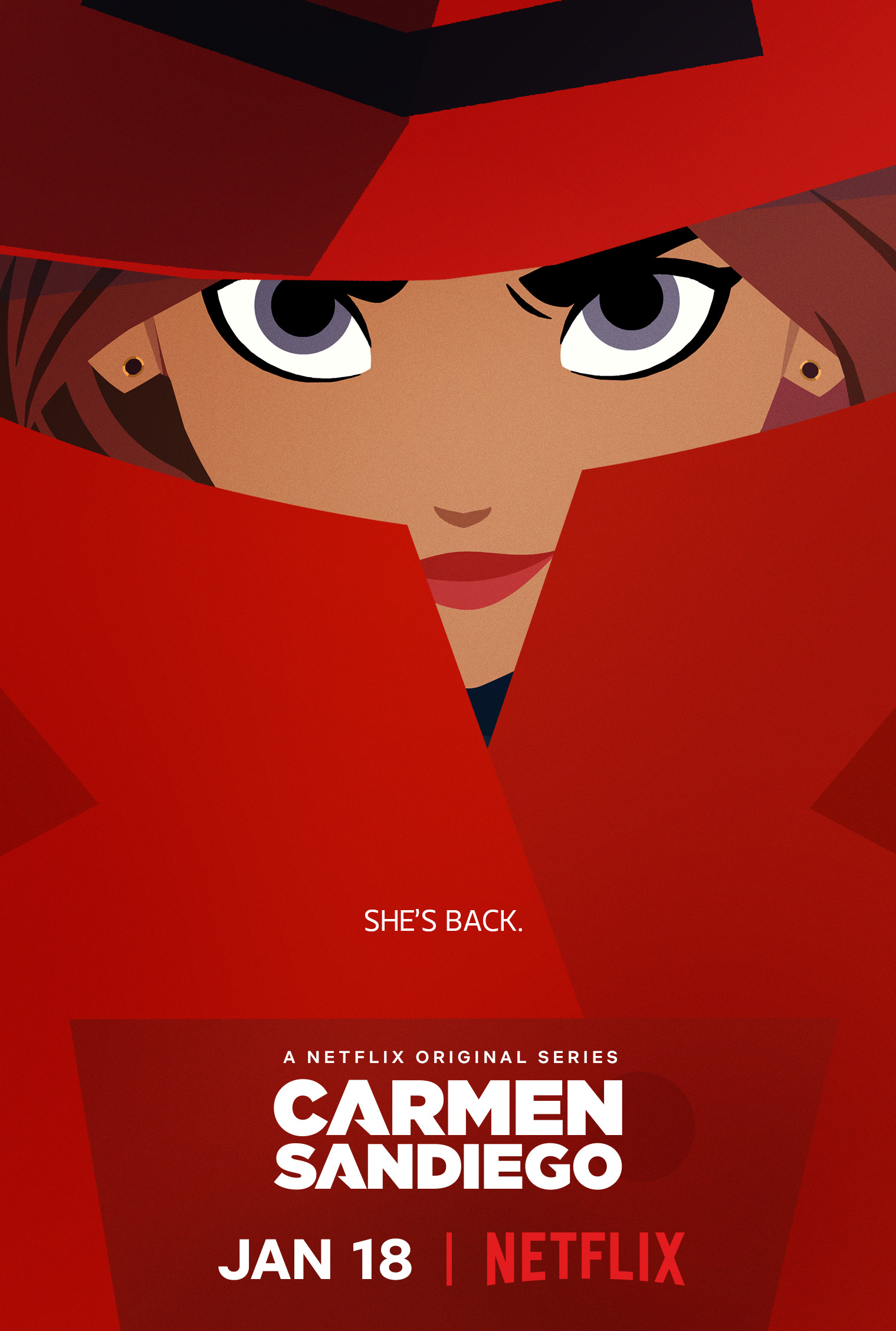 Mega Sized Movie Poster Image for Carmen Sandiego (#1 of 3)
