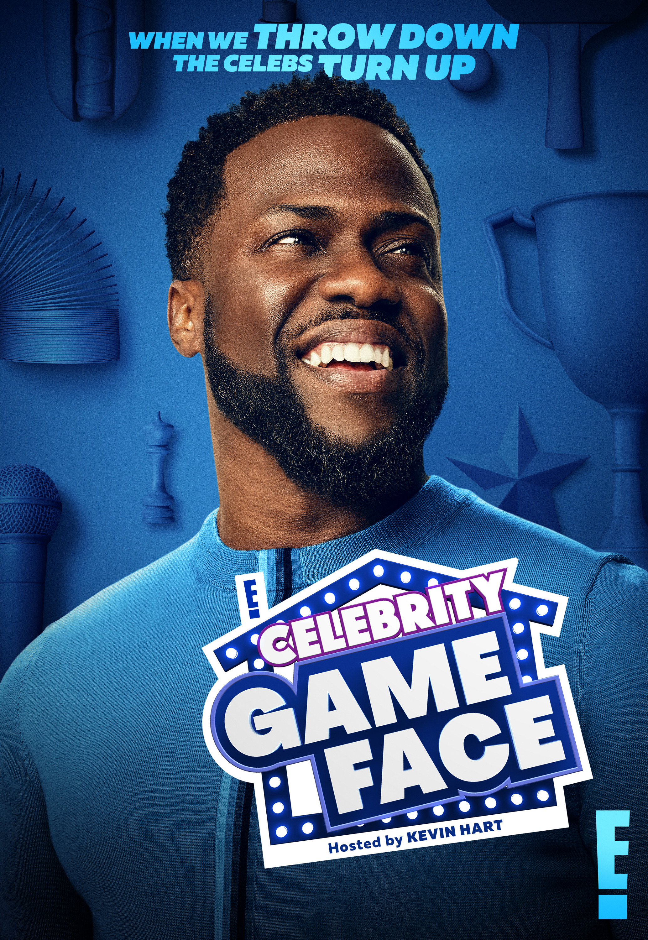 Mega Sized TV Poster Image for Celebrity Game Face 