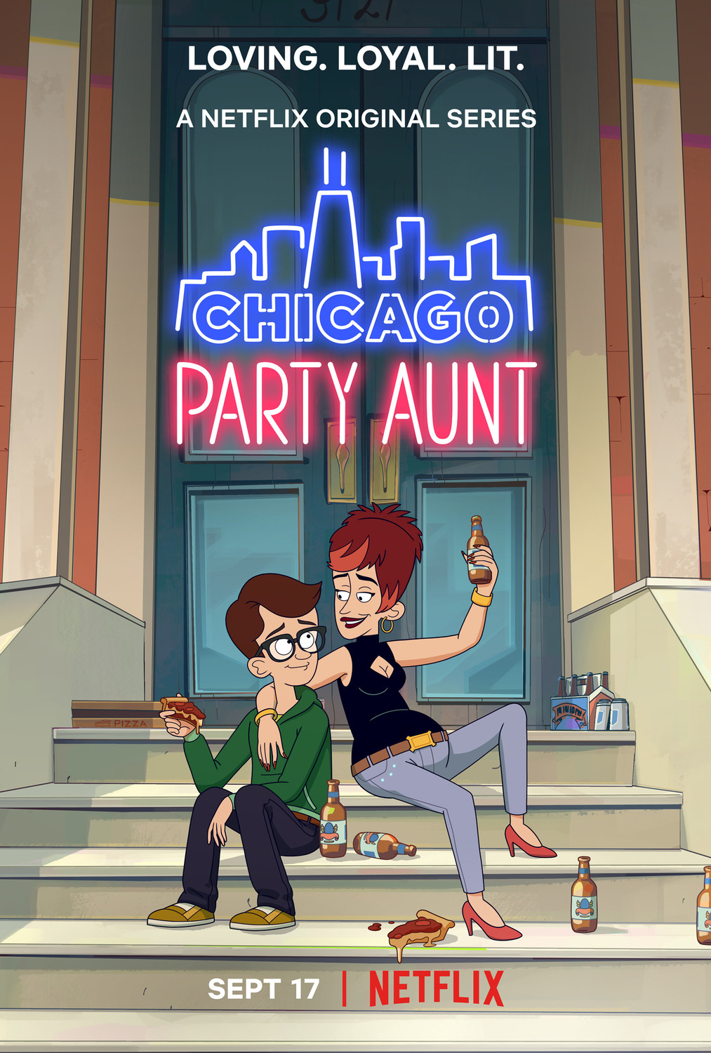 Extra Large TV Poster Image for Chicago Party Aunt 