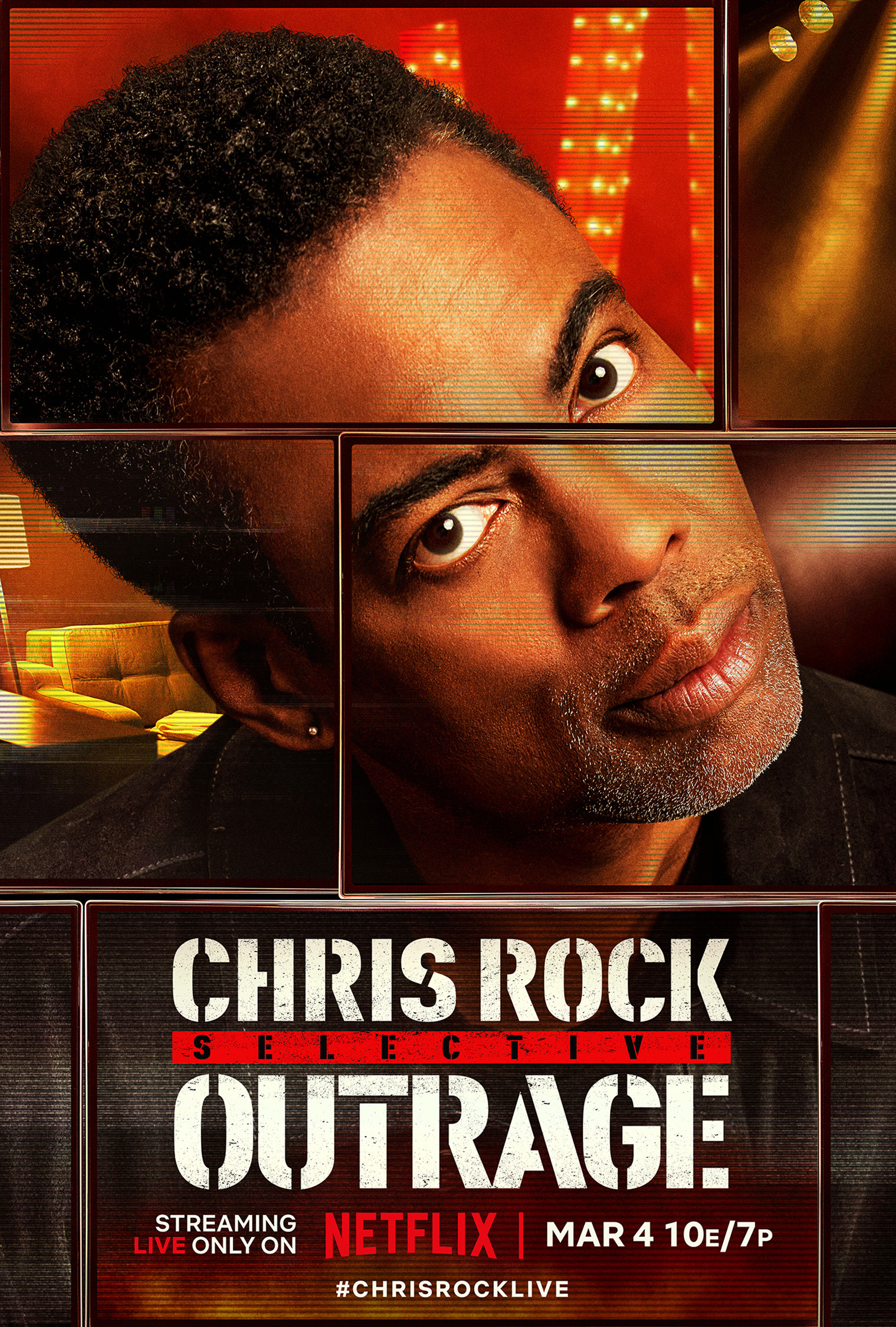 Mega Sized TV Poster Image for Chris Rock: Selective Outrage (#2 of 2)