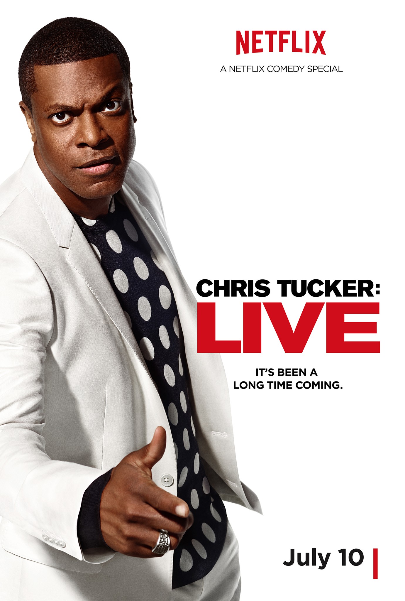 Mega Sized TV Poster Image for Chris Tucker Live 
