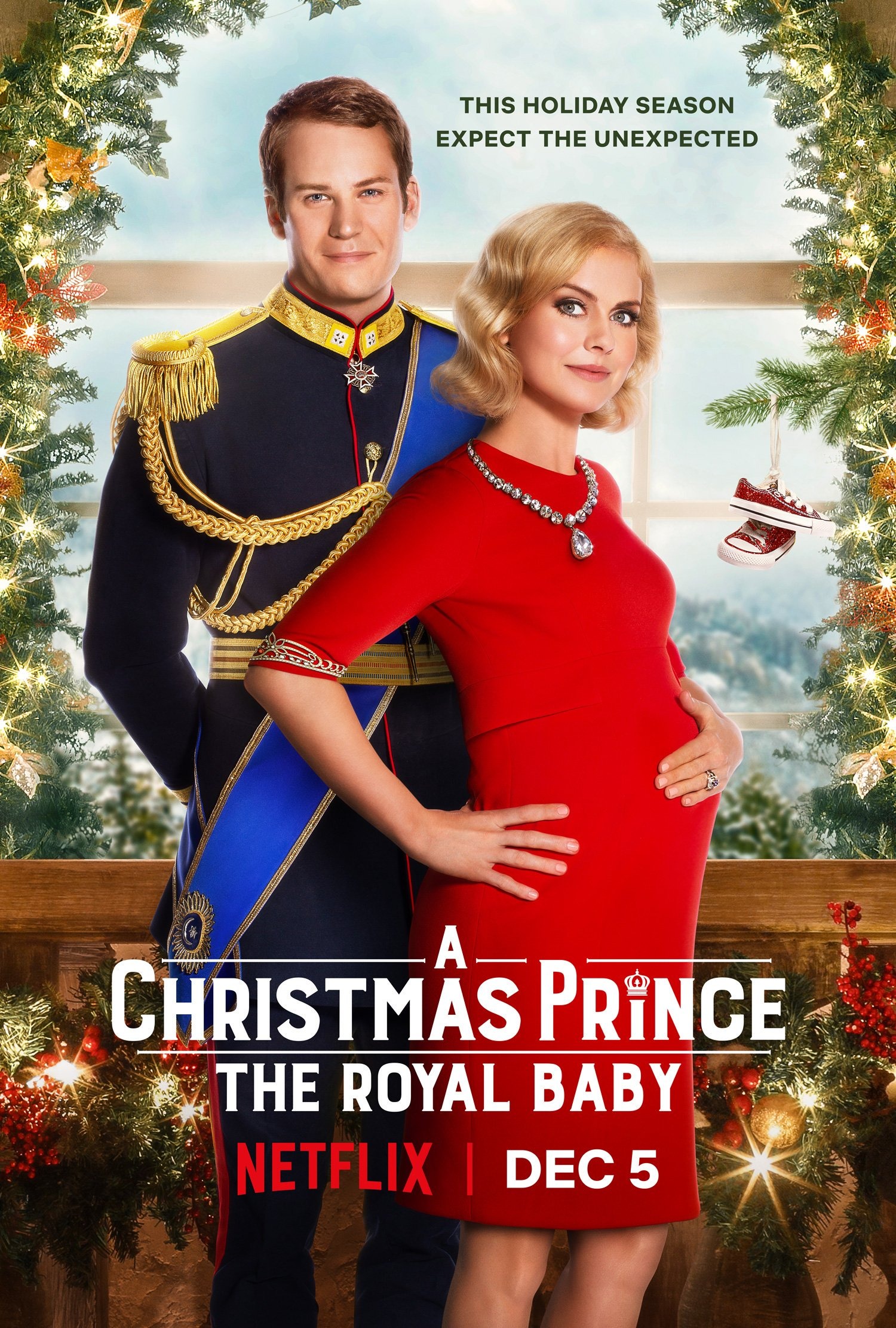 Mega Sized TV Poster Image for A Christmas Prince: The Royal Baby 
