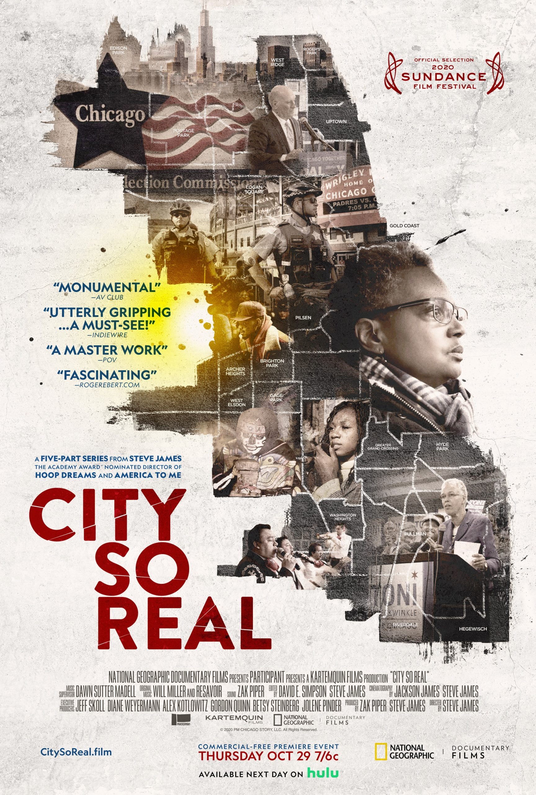 Mega Sized TV Poster Image for City So Real 