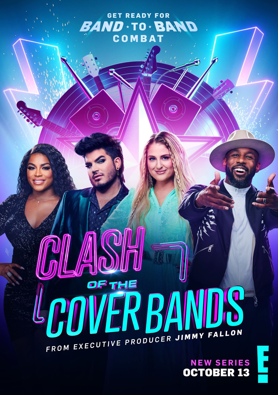 Extra Large TV Poster Image for Clash of the Cover Bands 