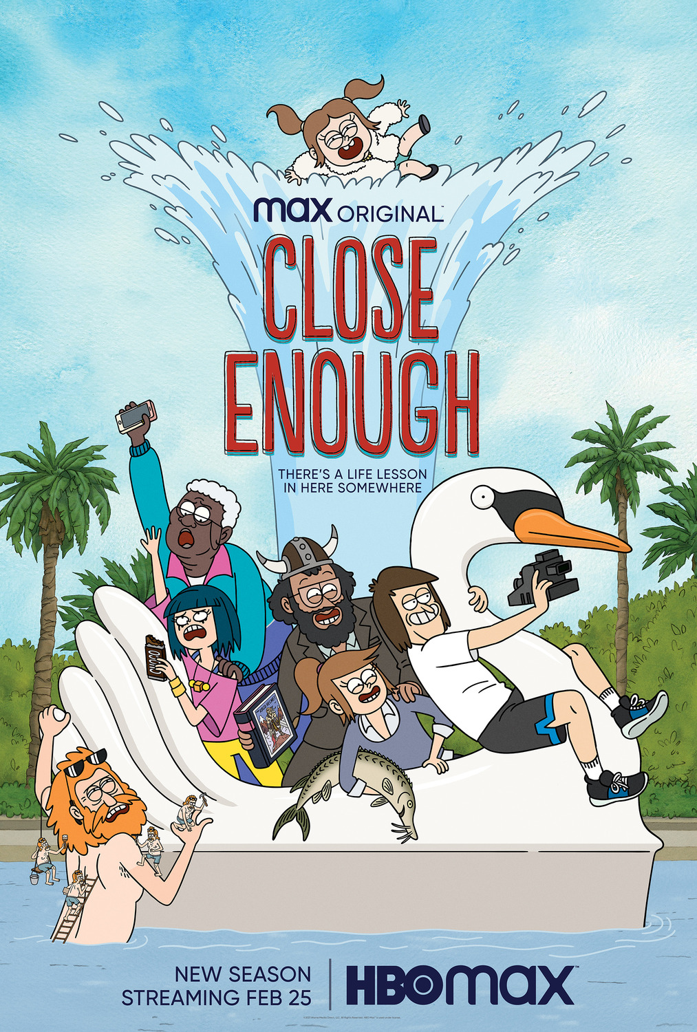 Extra Large Movie Poster Image for Close Enough (#2 of 3)
