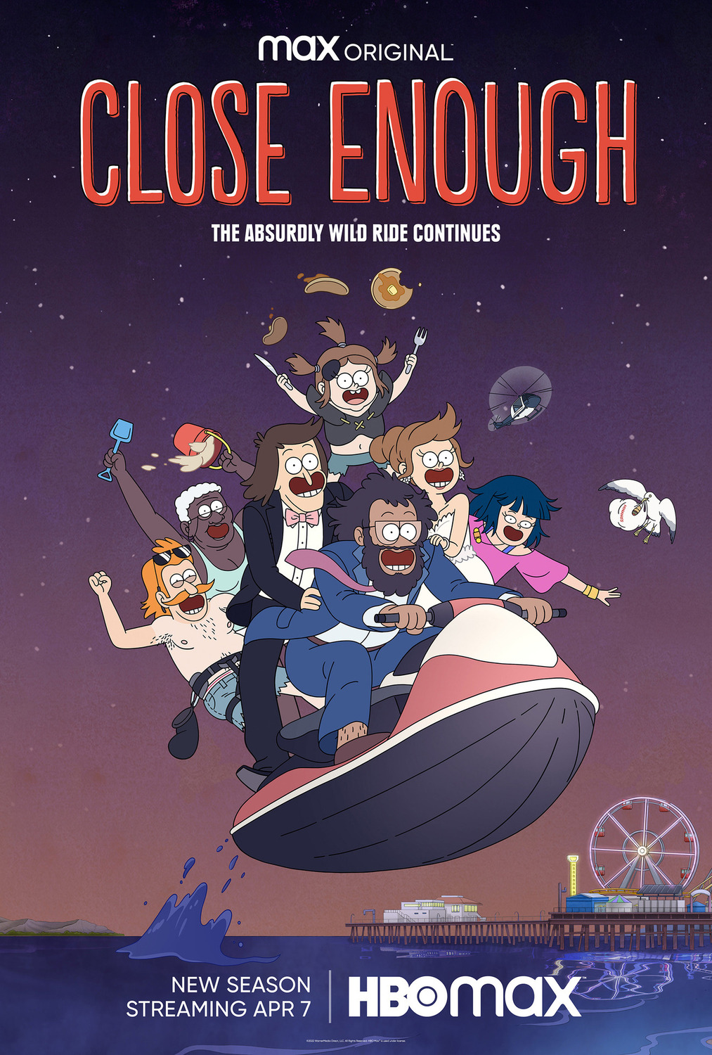 Extra Large TV Poster Image for Close Enough (#3 of 3)