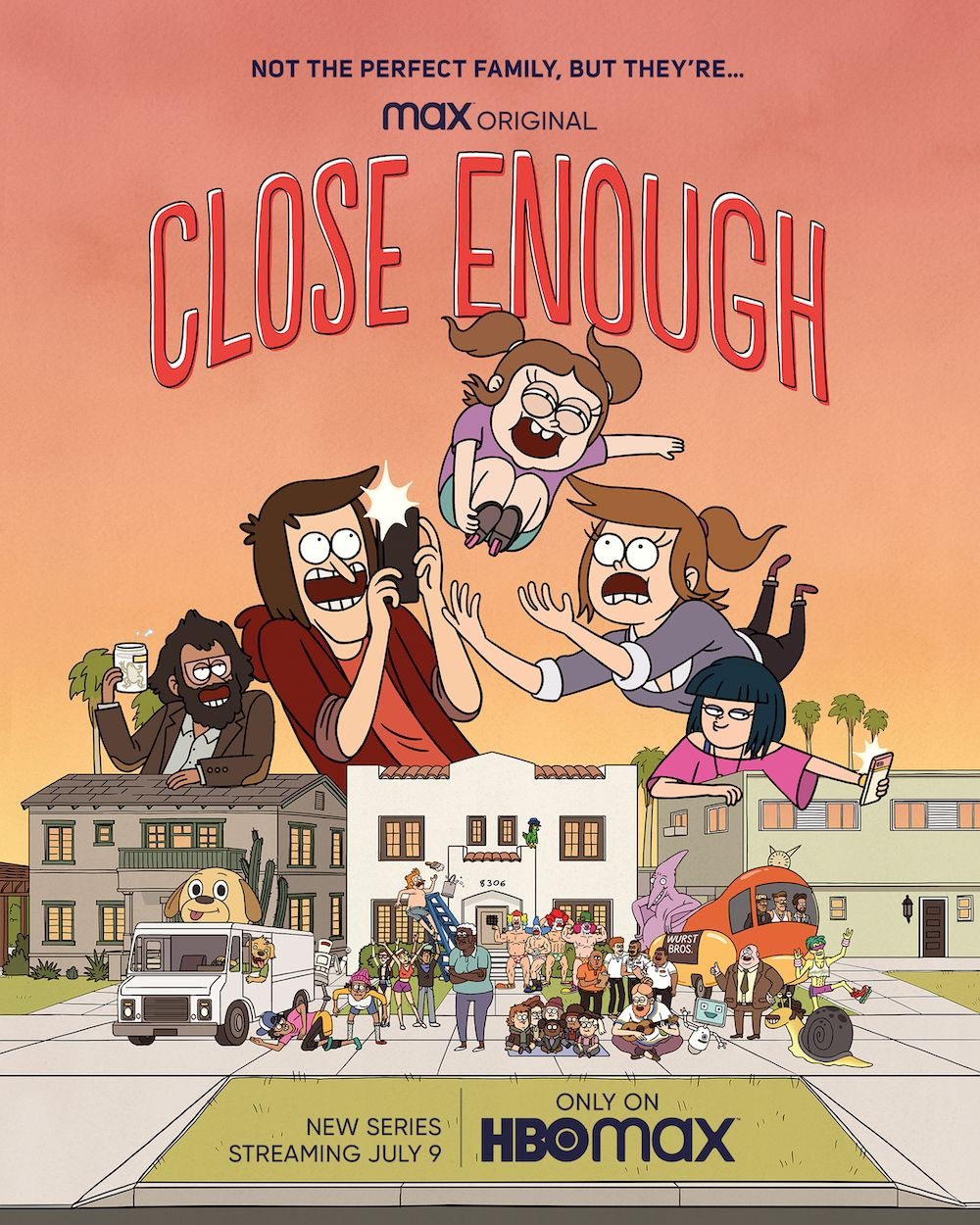 Extra Large TV Poster Image for Close Enough (#1 of 3)