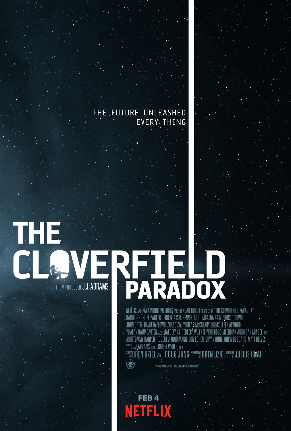 Extra Large TV Poster Image for The Cloverfield Paradox 