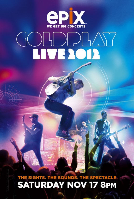 Coldplay Live 2012 Movie Poster