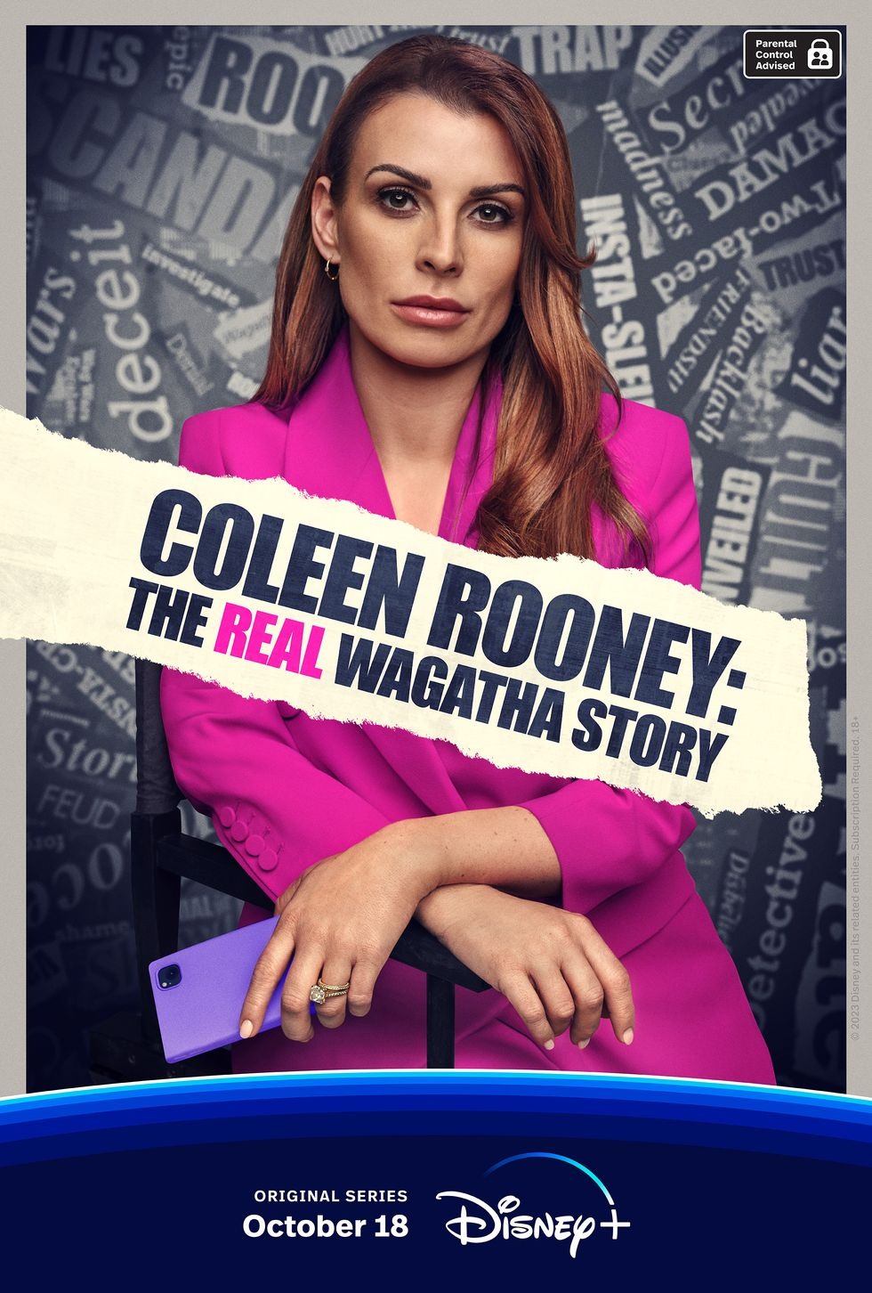Extra Large TV Poster Image for Coleen Rooney: The Real Wagatha Story 