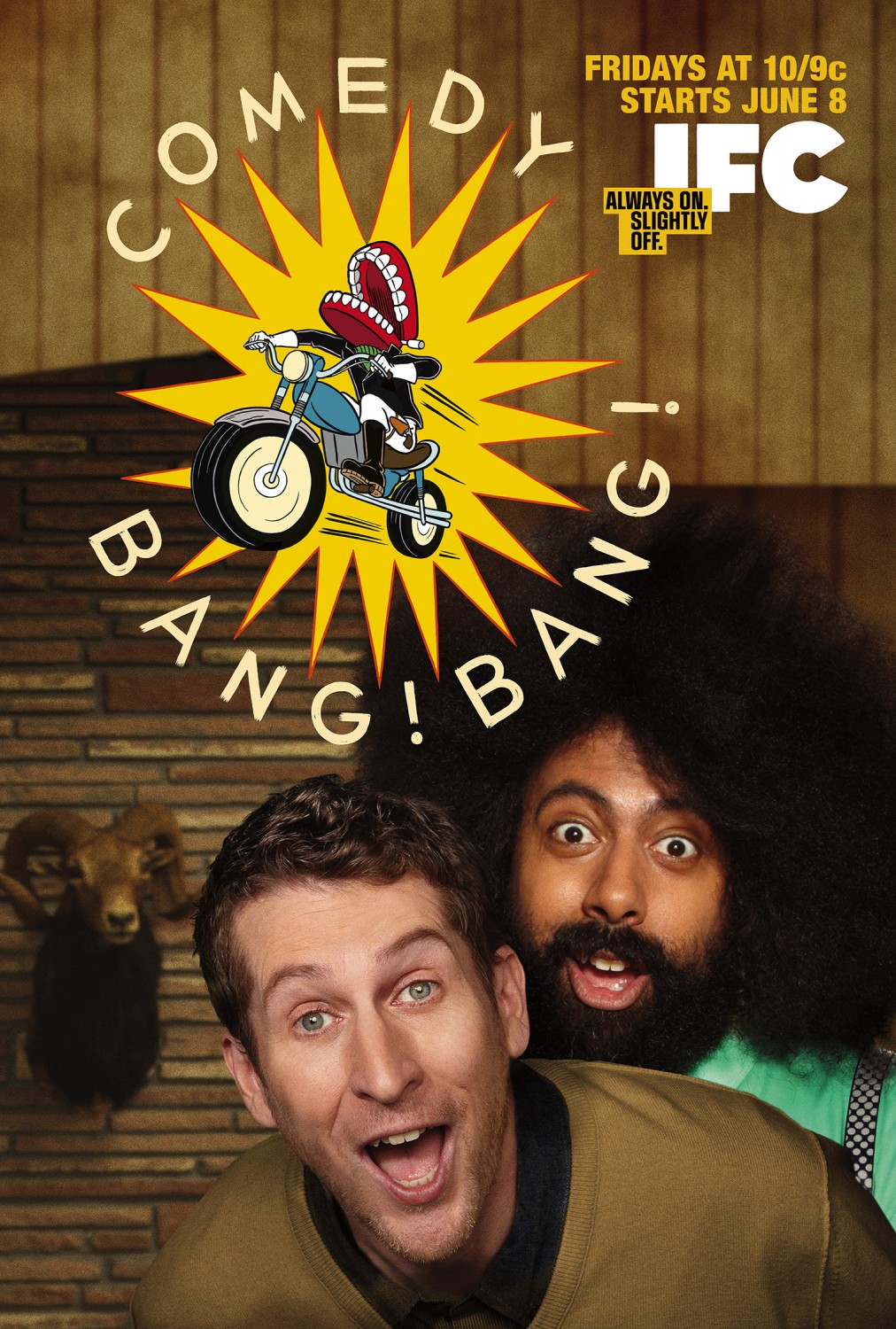 Extra Large TV Poster Image for Comedy Bang! Bang! (#1 of 8)