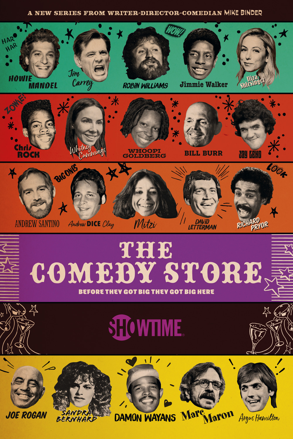 Extra Large TV Poster Image for The Comedy Store 
