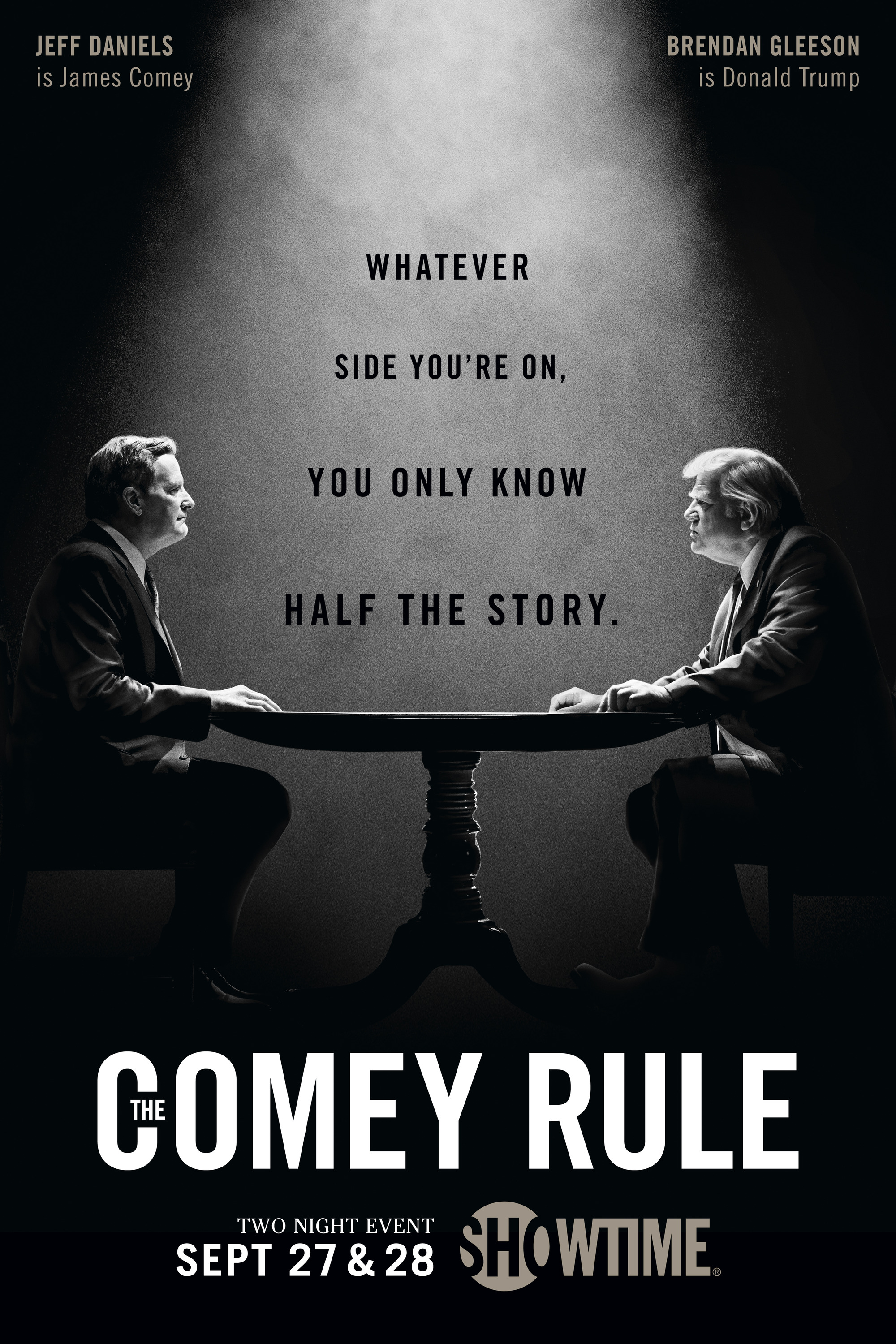 Mega Sized TV Poster Image for The Comey Rule 