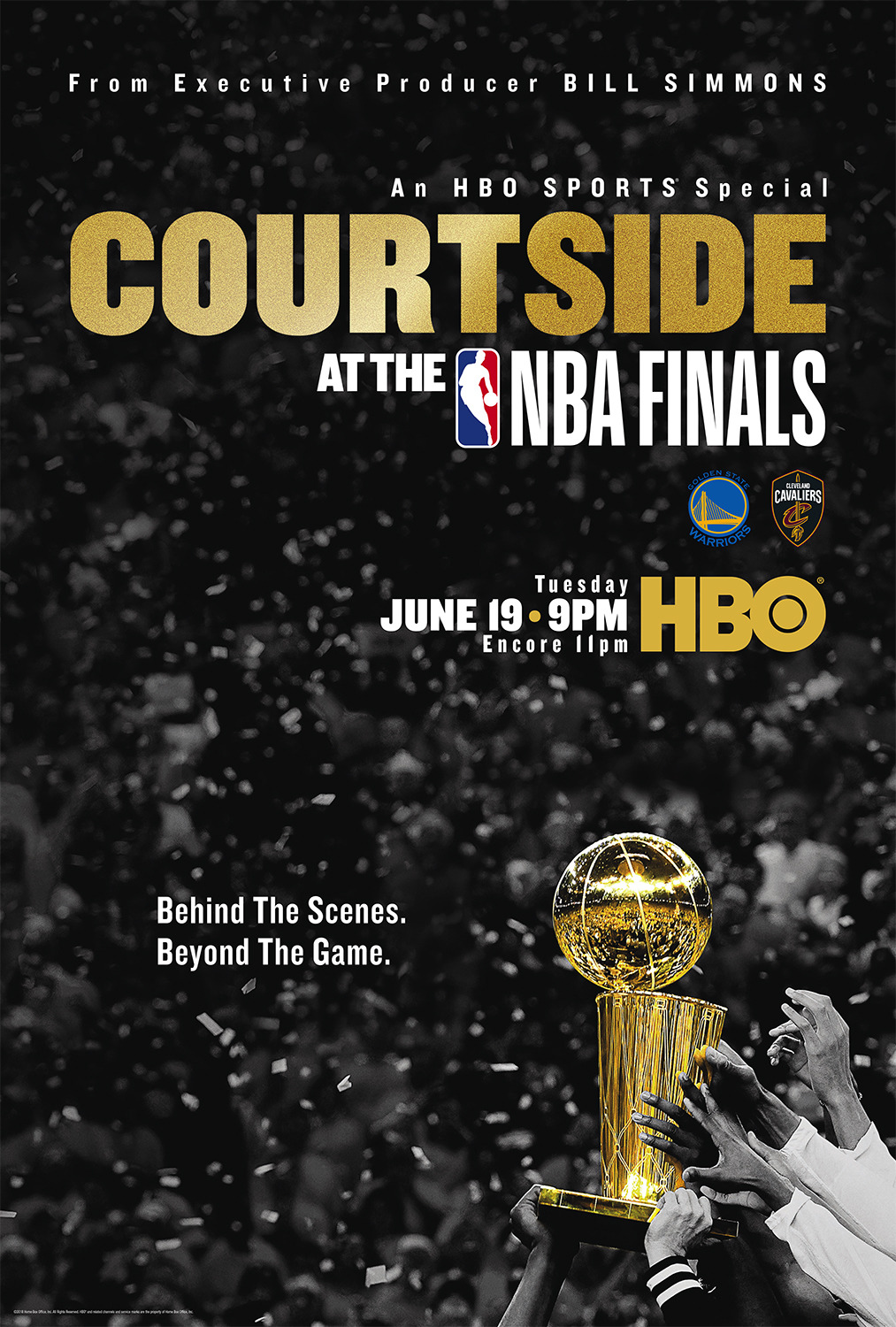 Extra Large TV Poster Image for Courtside at the NBA Finals 