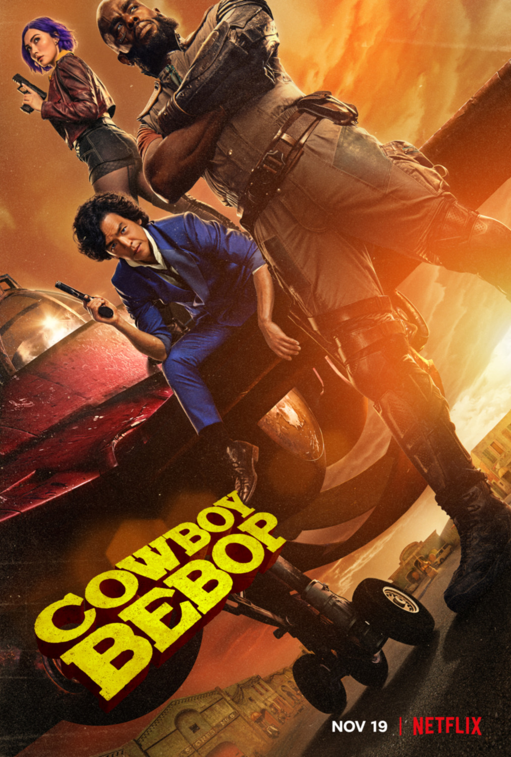 Extra Large TV Poster Image for Cowboy Bebop (#2 of 9)