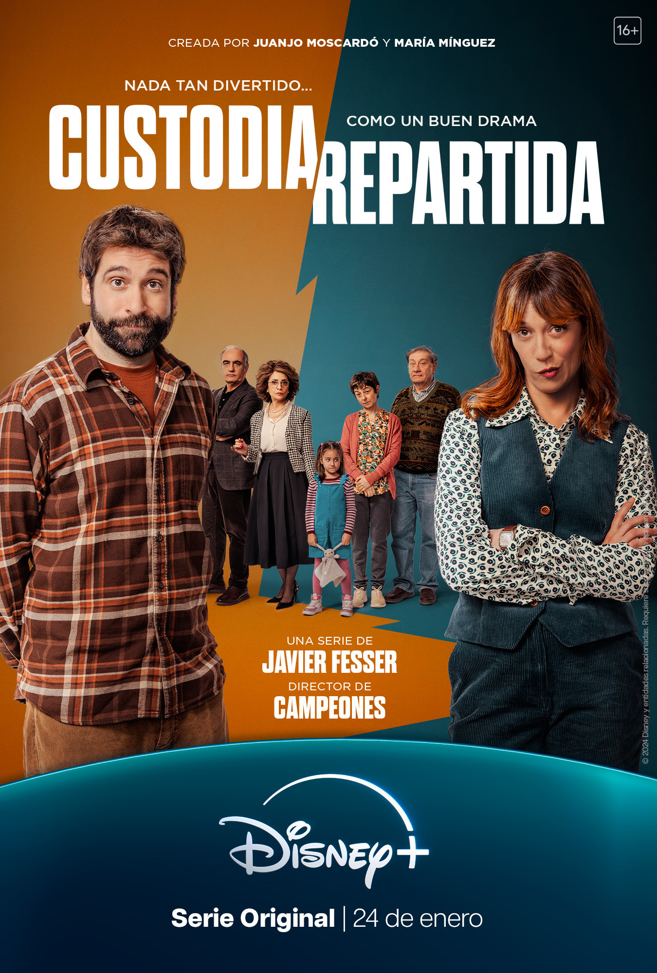 Mega Sized TV Poster Image for Custodia repartida (#1 of 2)