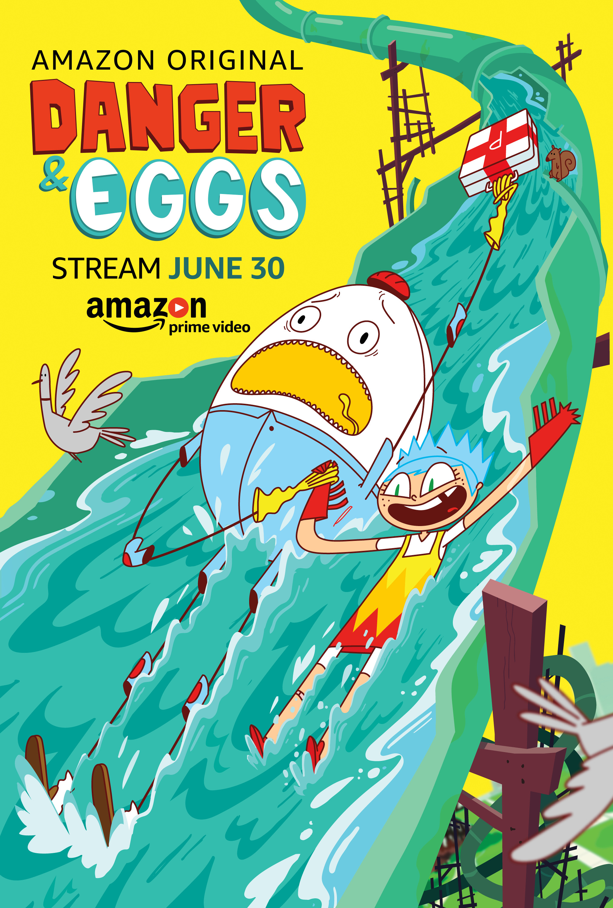 Mega Sized TV Poster Image for Danger & Eggs 