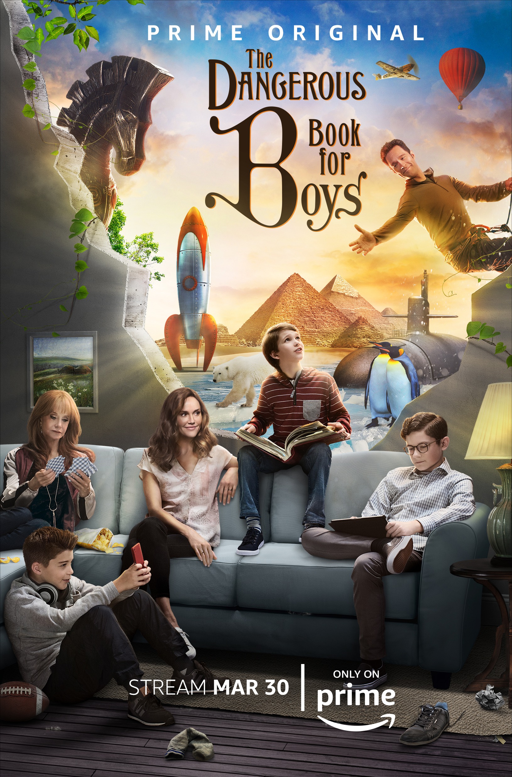 Mega Sized TV Poster Image for The Dangerous Book for Boys (#1 of 2)