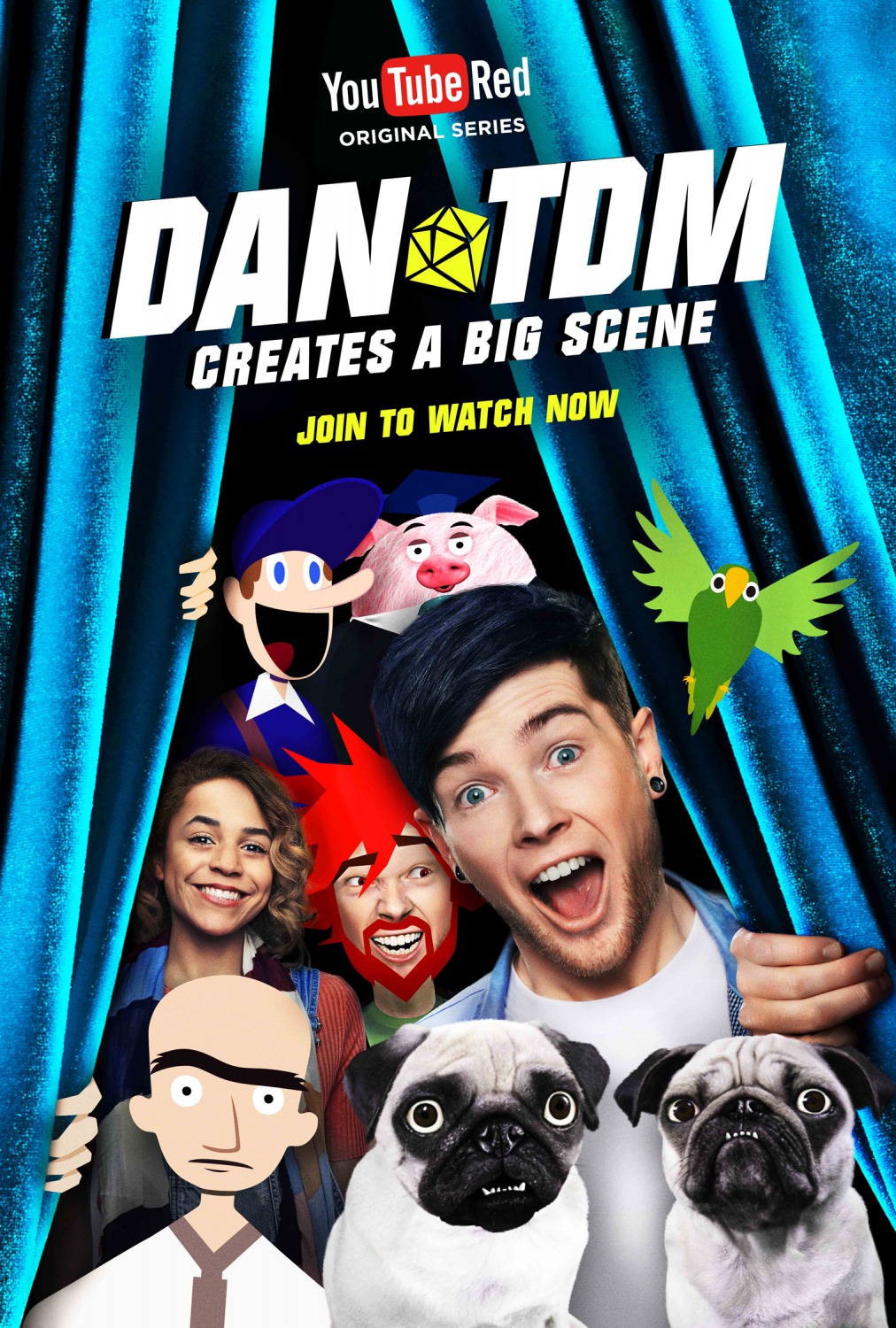 Extra Large TV Poster Image for DanTDM Creates A Big Scene (#2 of 2)