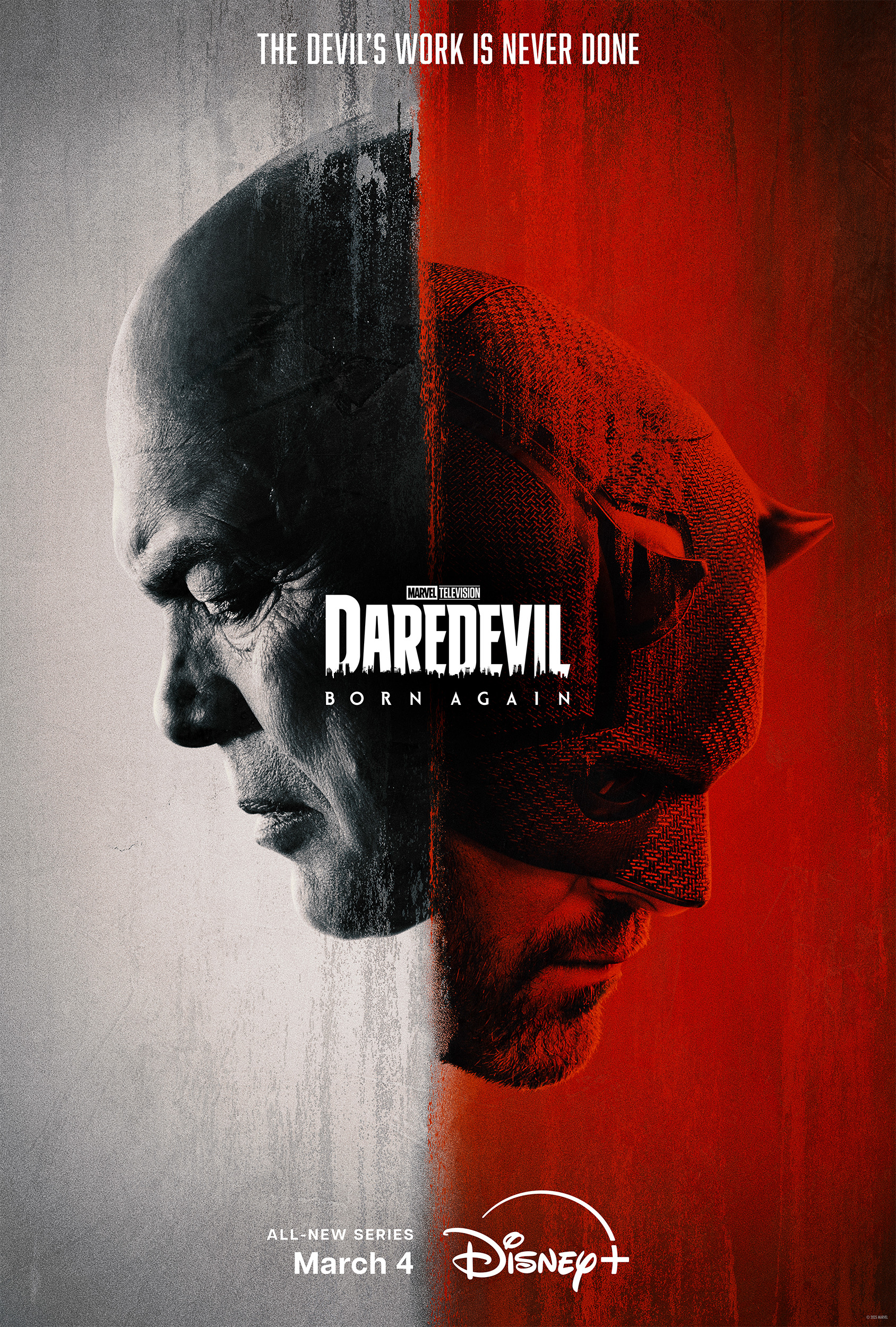 Mega Sized TV Poster Image for Daredevil: Born Again 