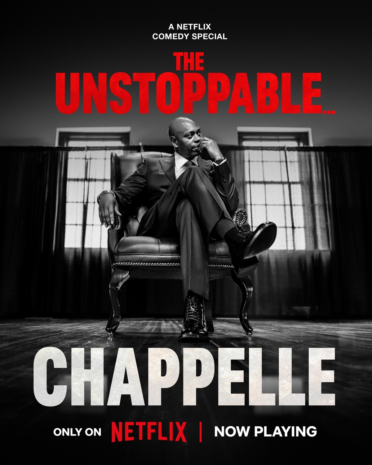 Extra Large TV Poster Image for Dave Chappelle: The Unstoppable (#1 of 2)
