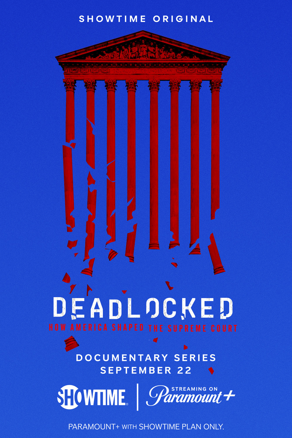 Extra Large TV Poster Image for Deadlocked: How America Shaped the Supreme Court 