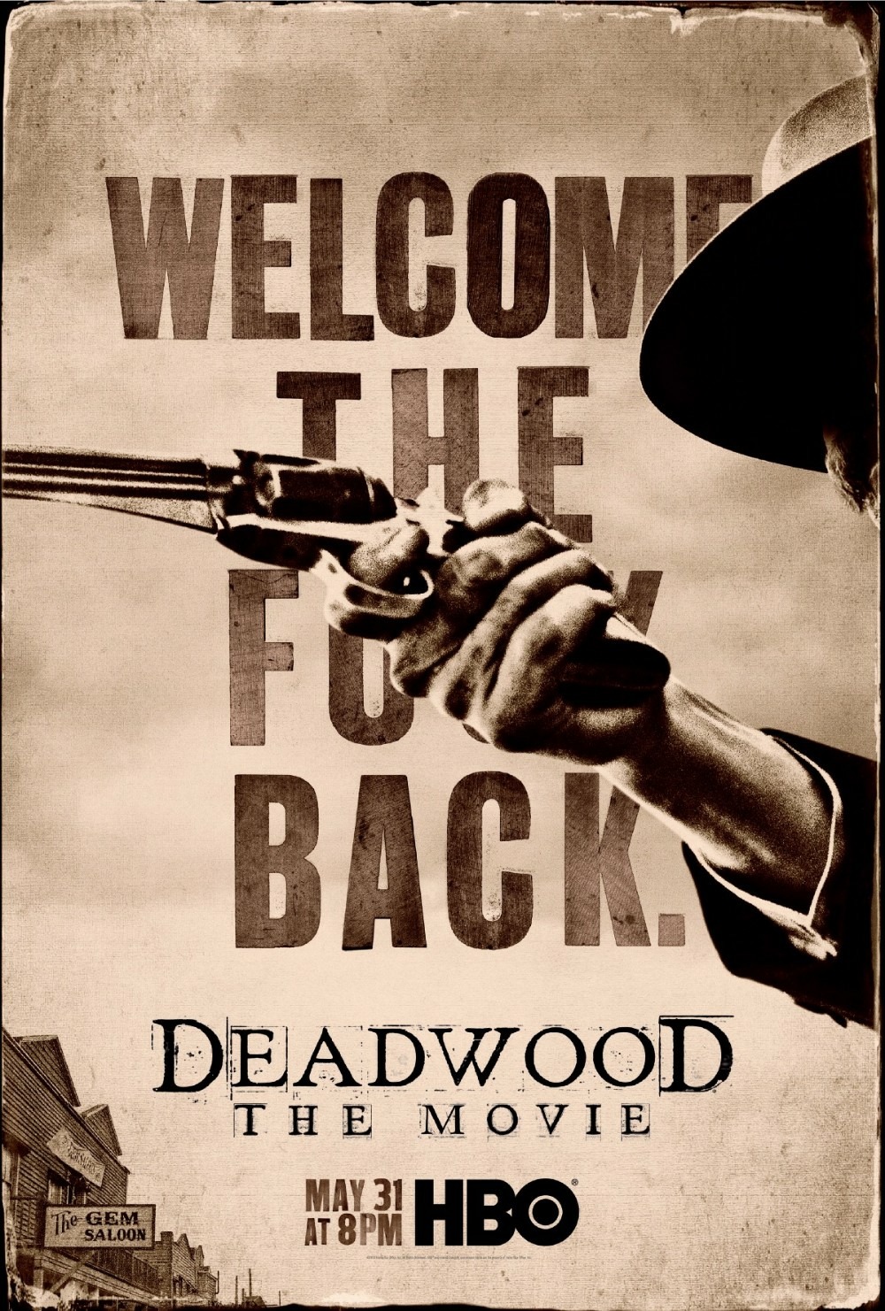 Extra Large TV Poster Image for Deadwood (#1 of 20)