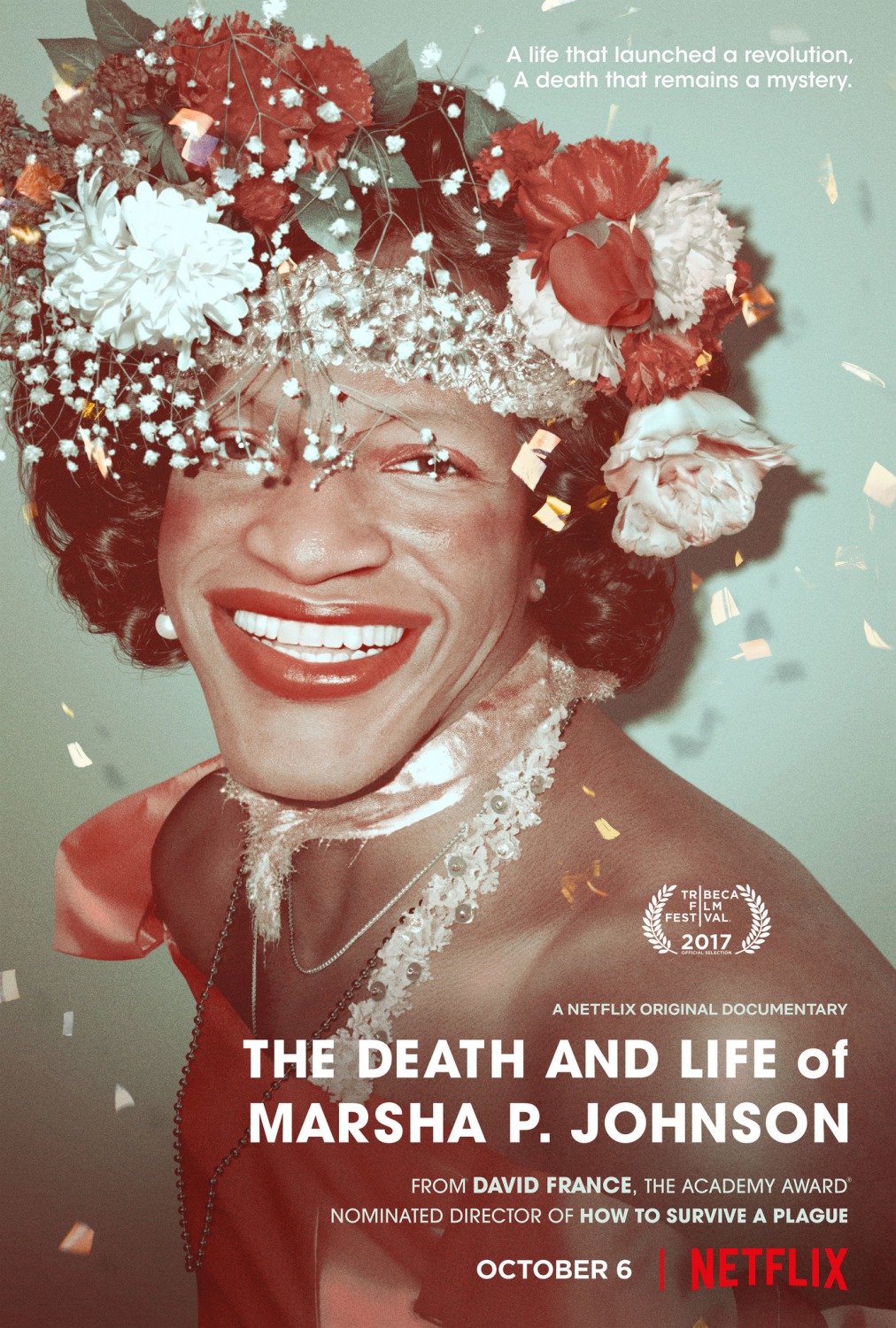 Extra Large TV Poster Image for The Death and Life of Marsha P. Johnson 
